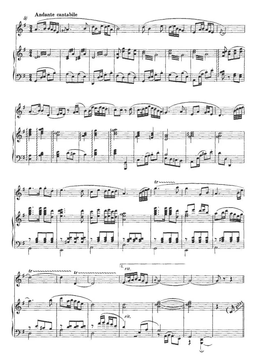 水乡随想（竹笛+钢琴伴奏）