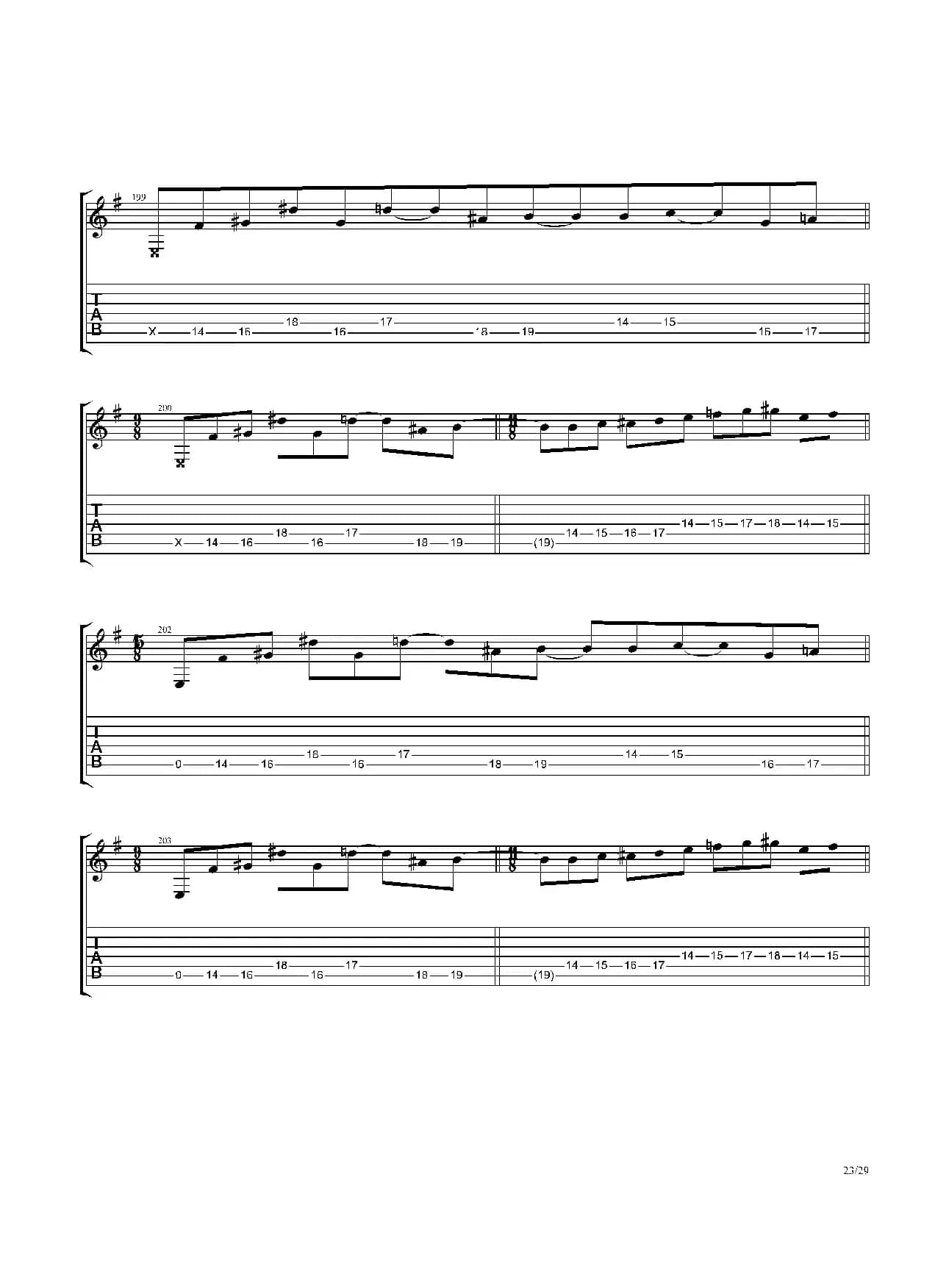 The Dance Of Eternity（吉他独奏）