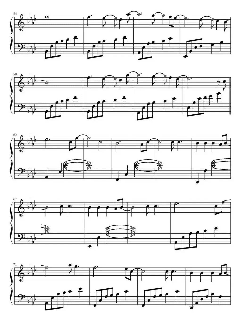 All Of Me（文武贝钢琴编配版）