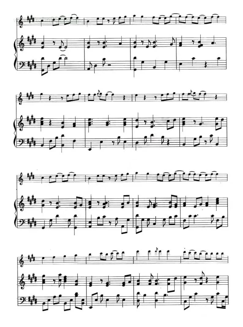 花香（小提琴+钢琴伴奏）