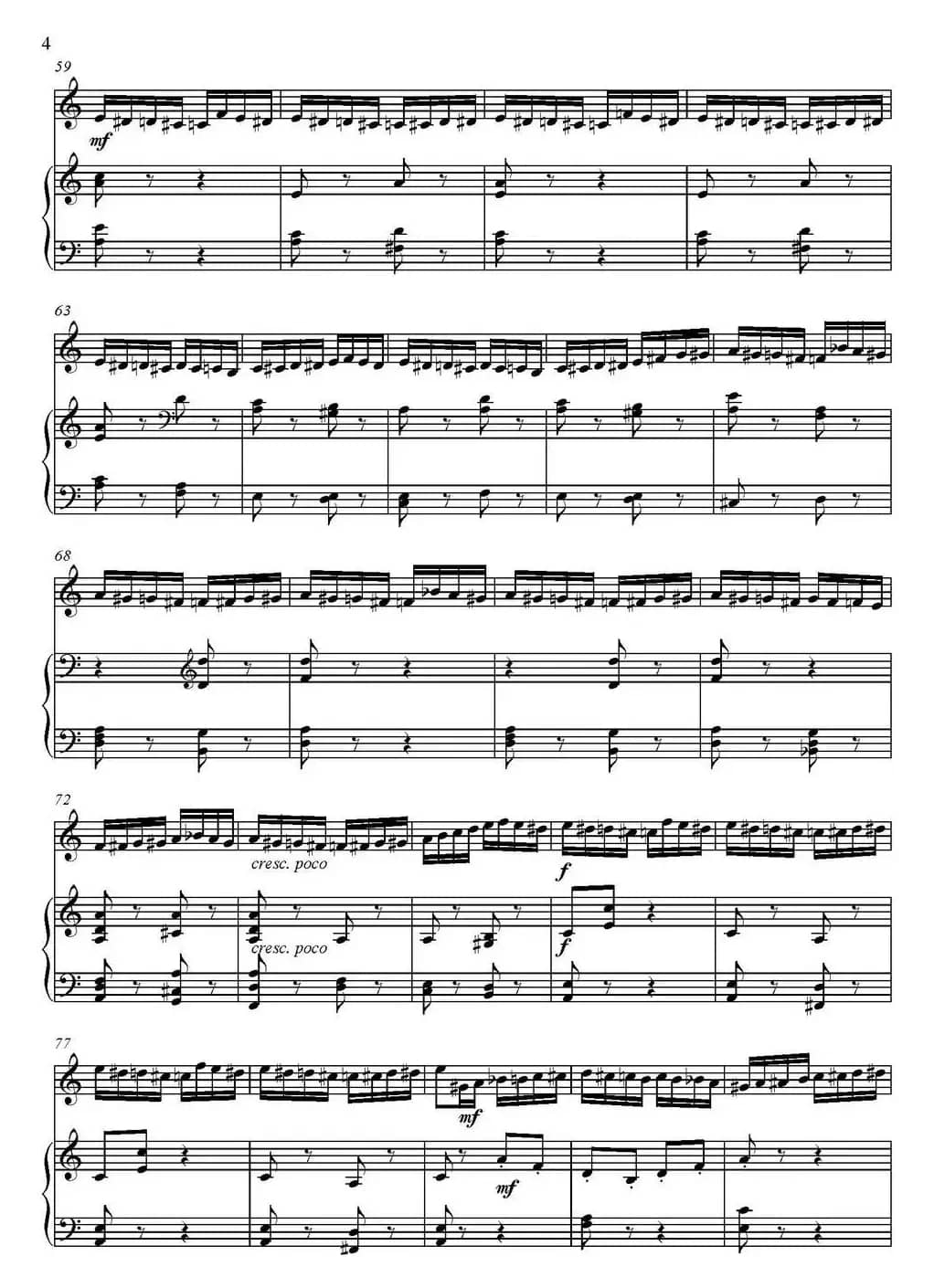 The Flight of the Bumble-Bee（大提琴+钢琴伴奏）