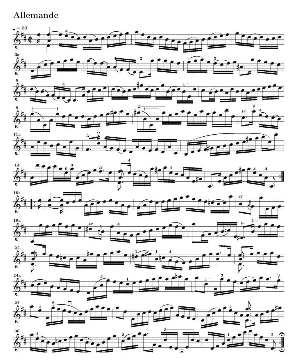 Six Suite Violincello Solo senza Basso(Suite I)(6首无伴奏大提琴组曲·Ⅰ)