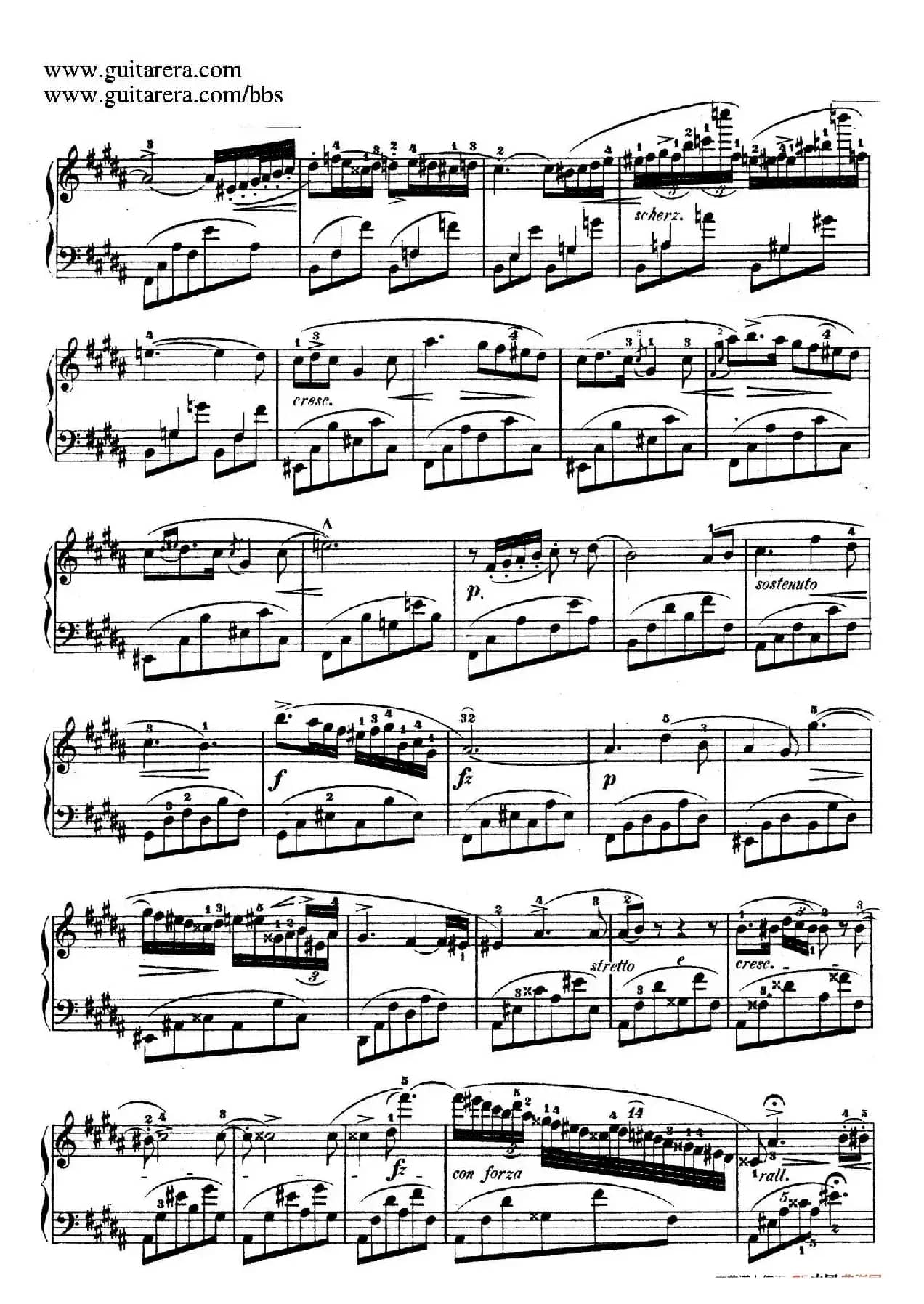 3 Nocturnes Op.9(3首夜曲·3)