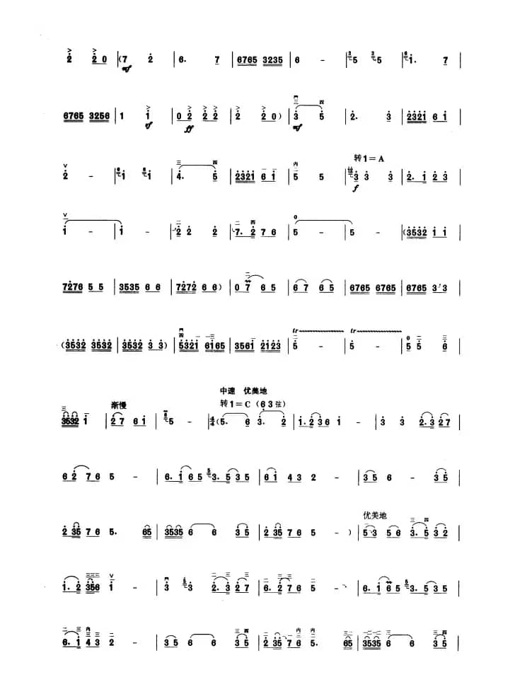 上党行（板胡曲集第七级）