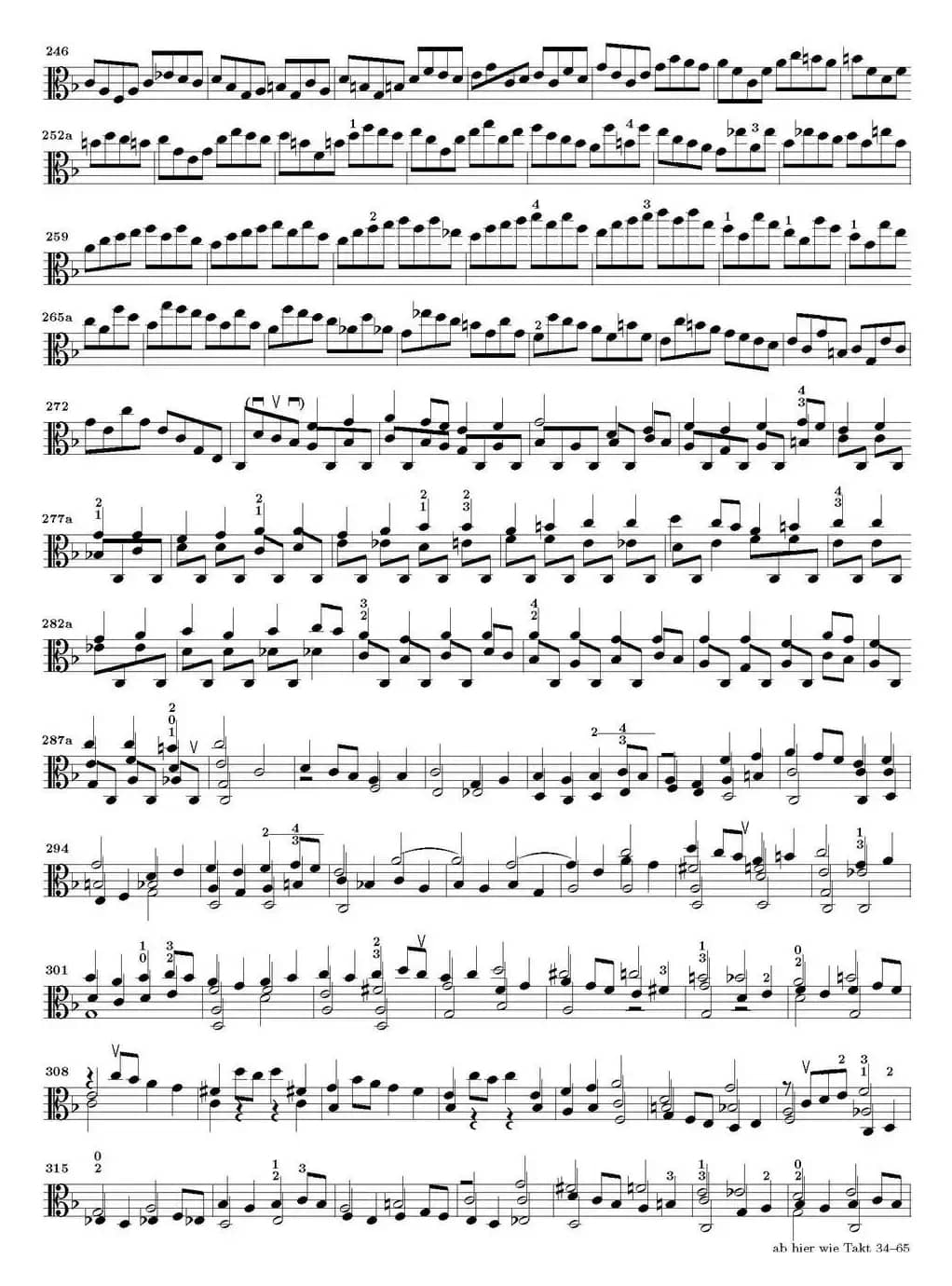 Bach Sonata BWV1005（无伴奏小提琴组曲）