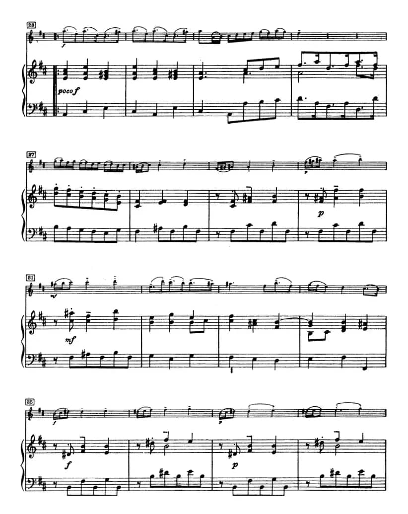 第四奏鸣曲（小提琴+钢琴）