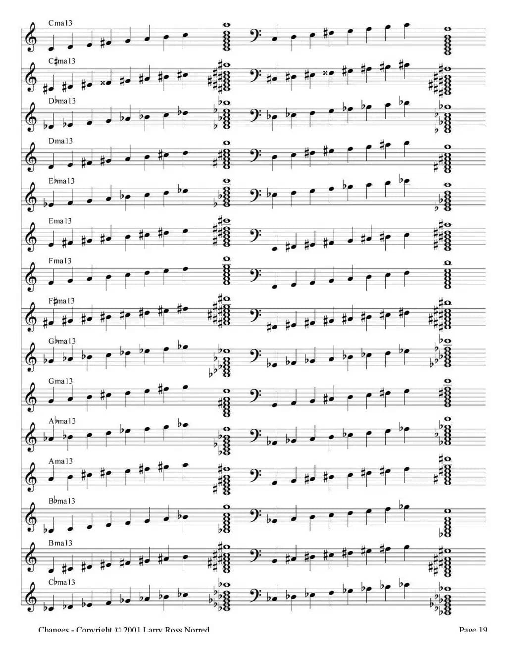 Changes（爵士乐和弦教材）（P1-20）