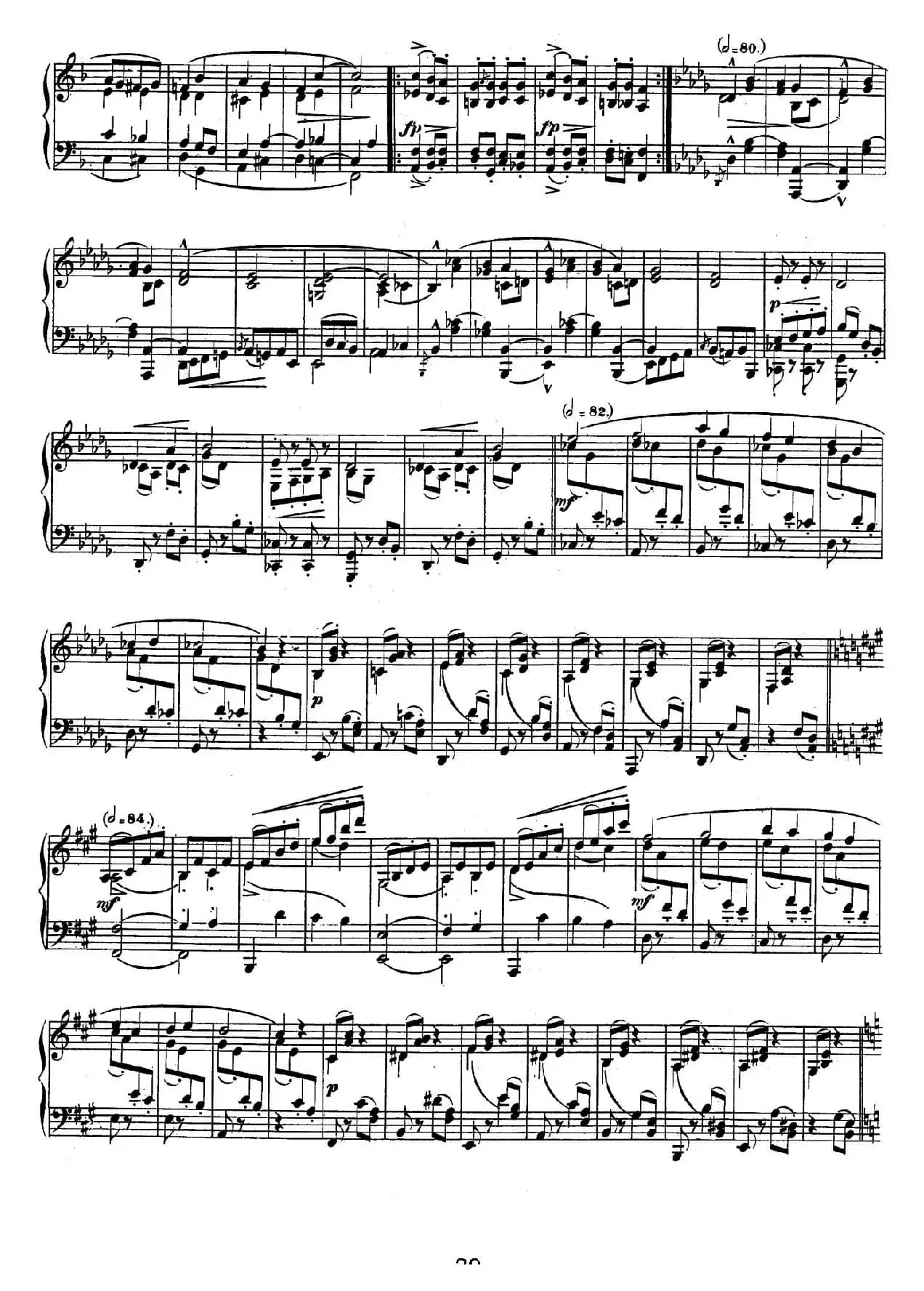 Novelletten Op.21（6）