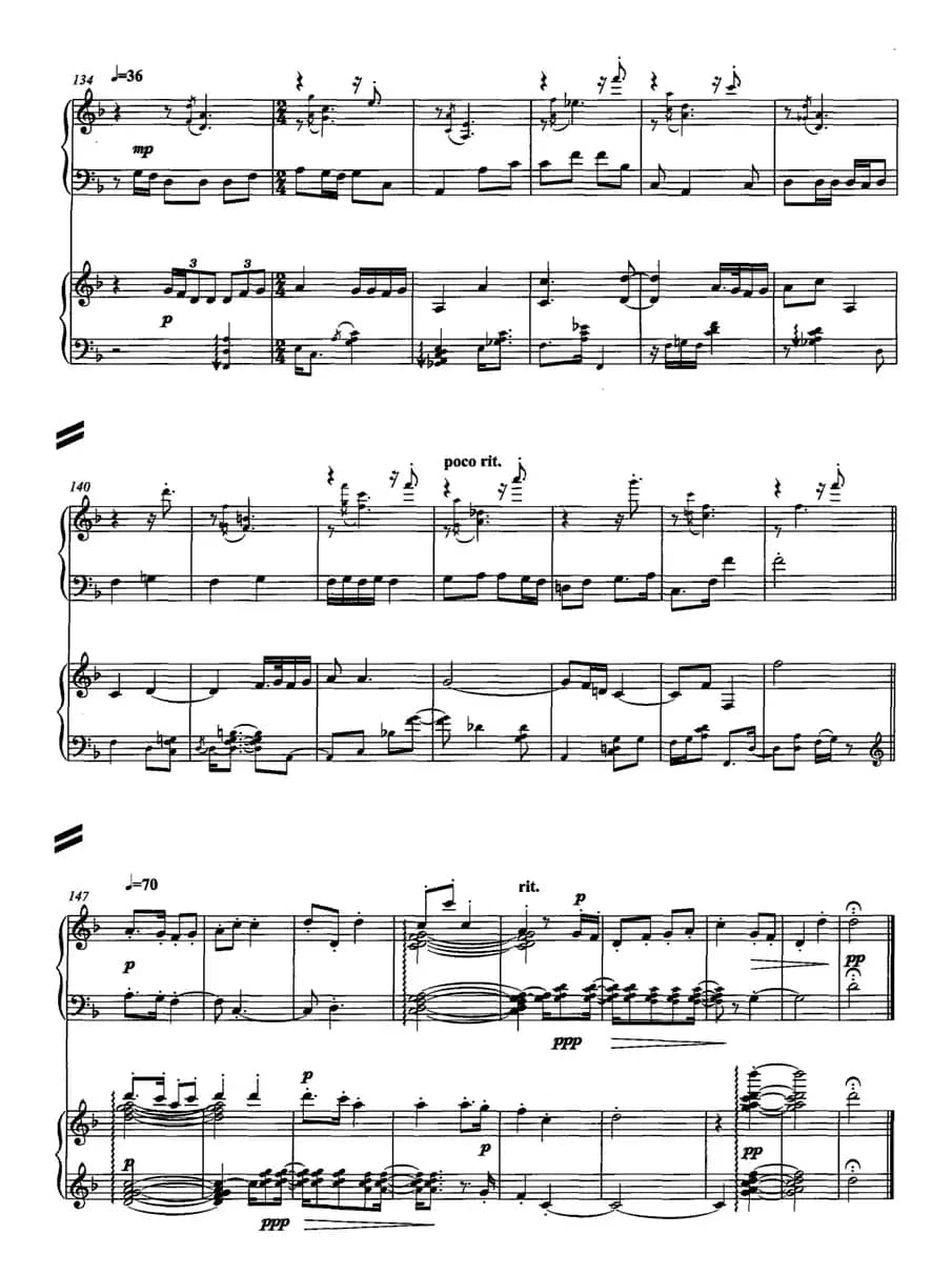 雁之舞（双钢琴）