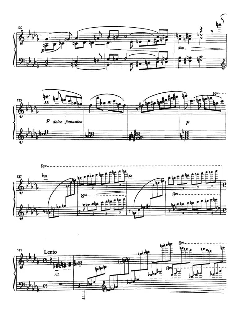 钢琴上的福斯特（钢琴独奏曲4首）