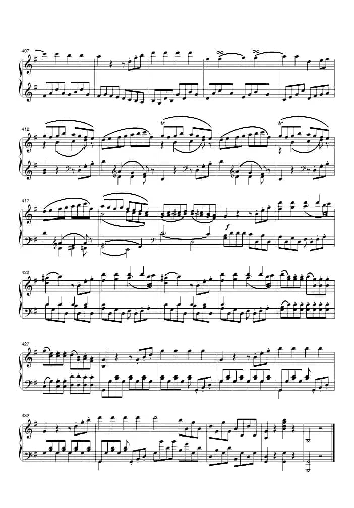 G大调弦乐小夜曲