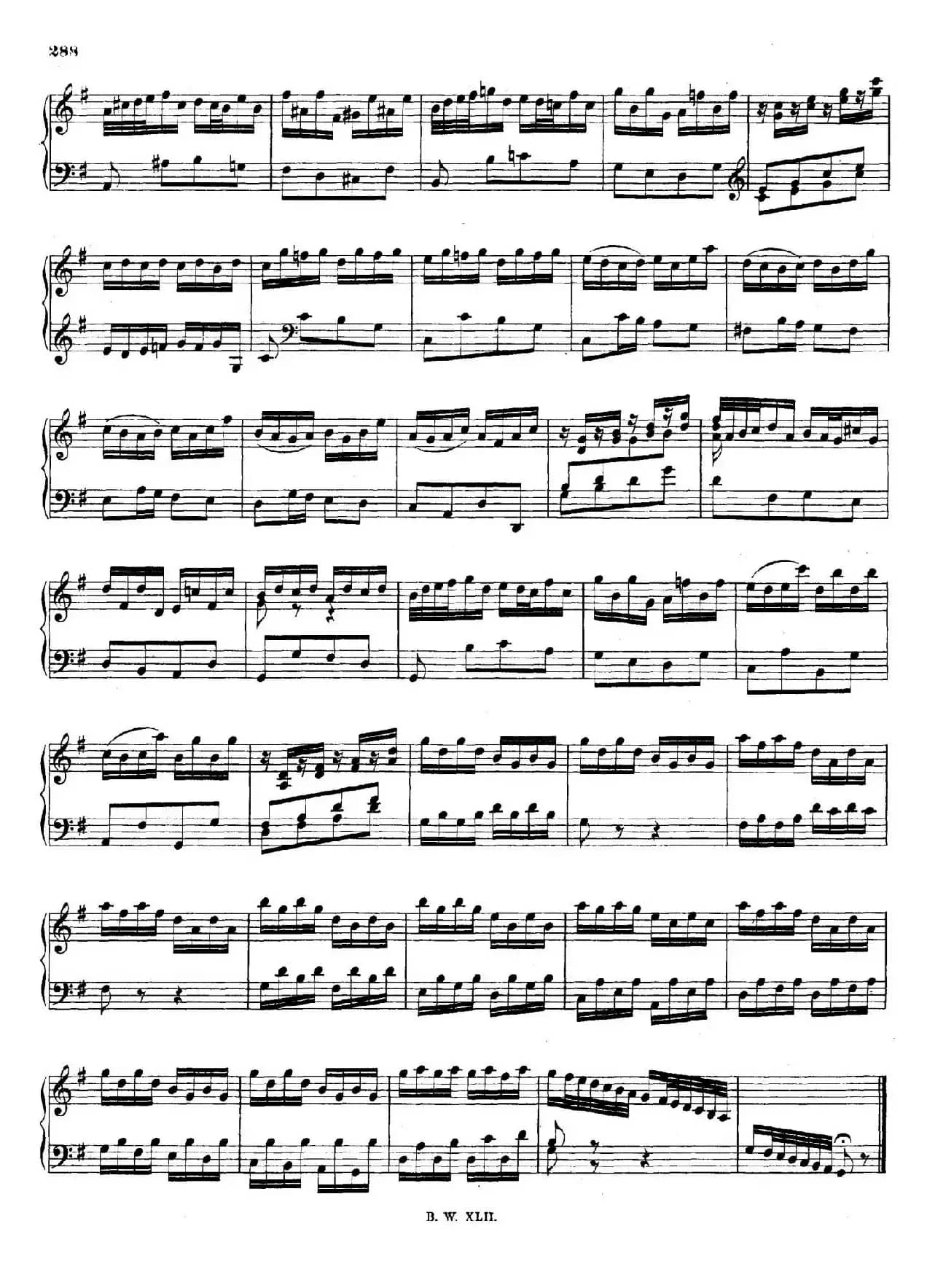 Concerto for Organ in G Major BWV 592（G大调管风琴协奏曲·钢琴独奏版）