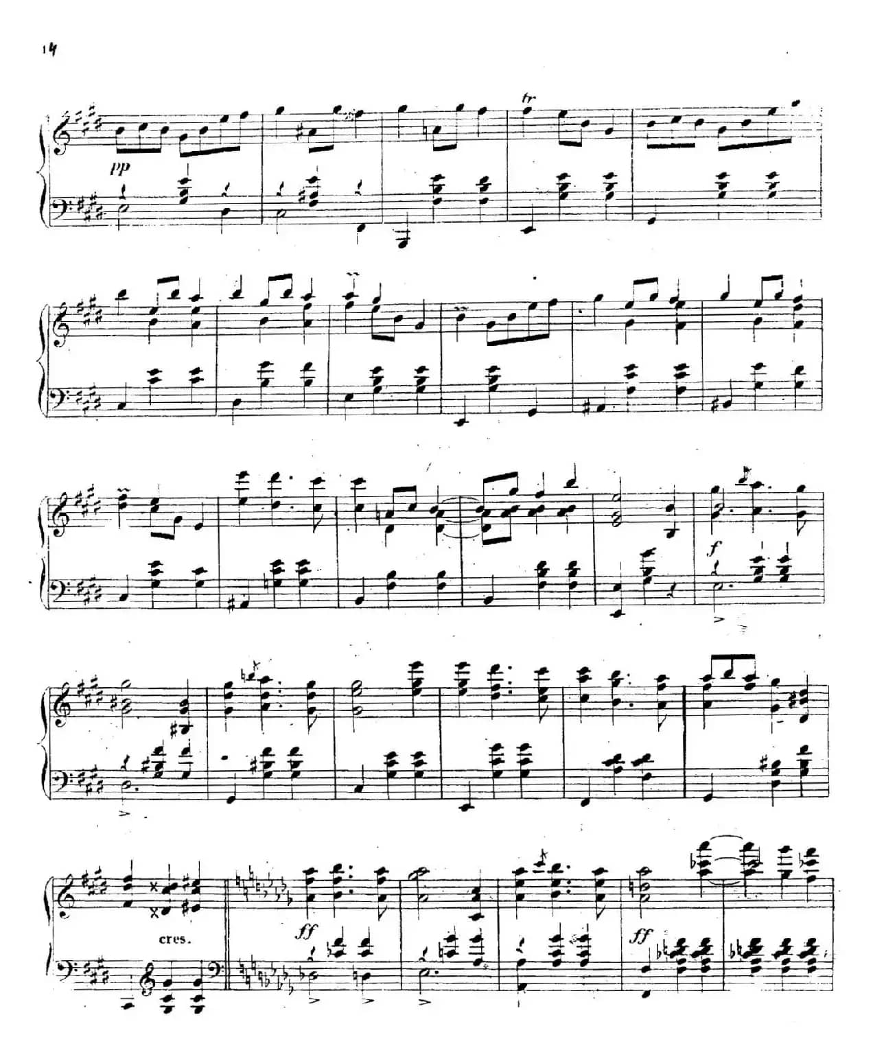 L'aurore Boréale Op.30（华丽的圆舞曲“北极光”）