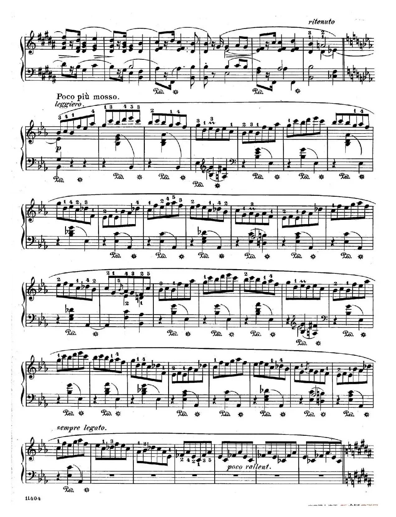 Trois Mazurkas Op.56（3首玛祖卡舞曲·1）