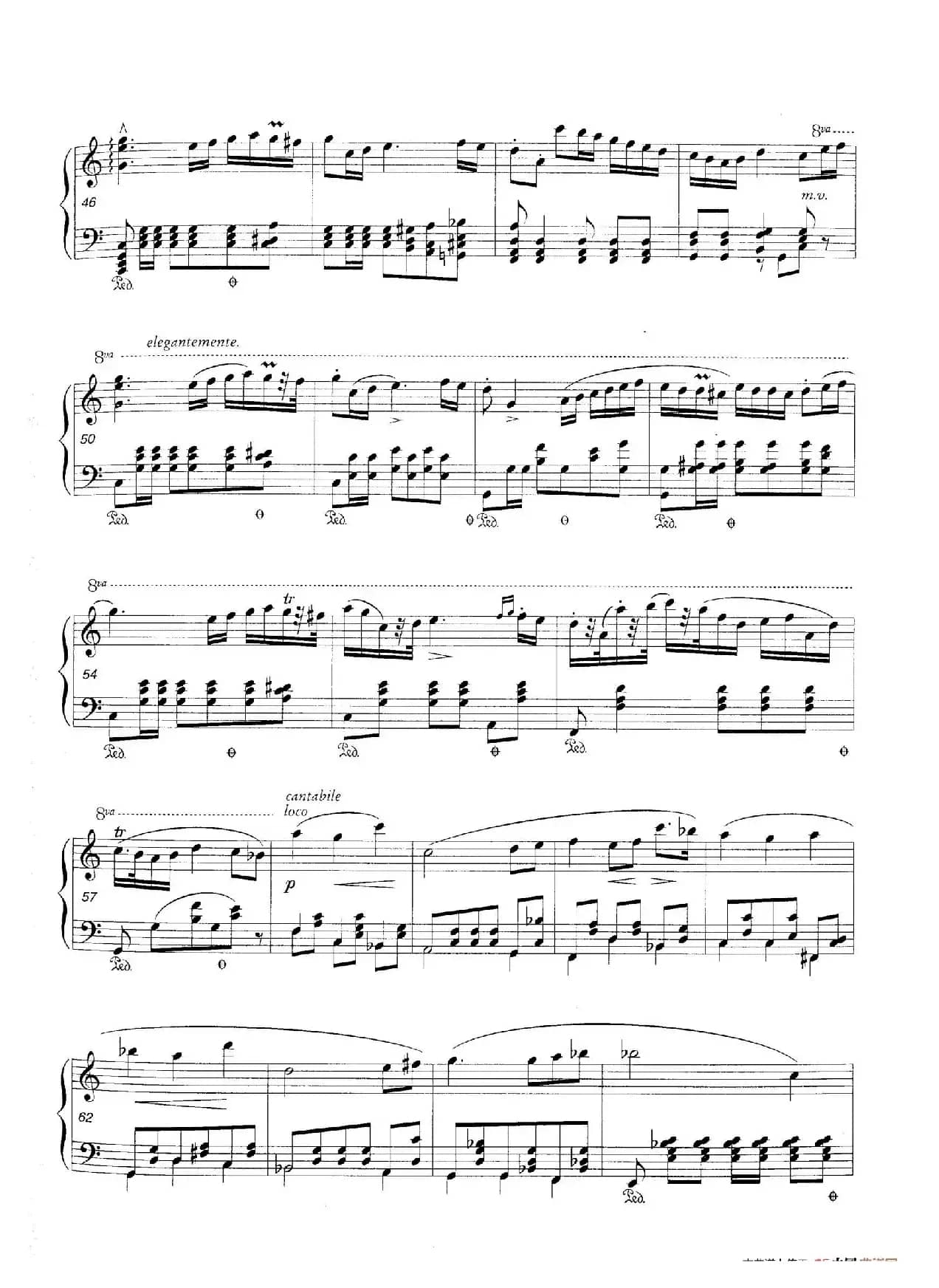 C大调引子与华丽的波兰舞曲（钢琴独奏版）