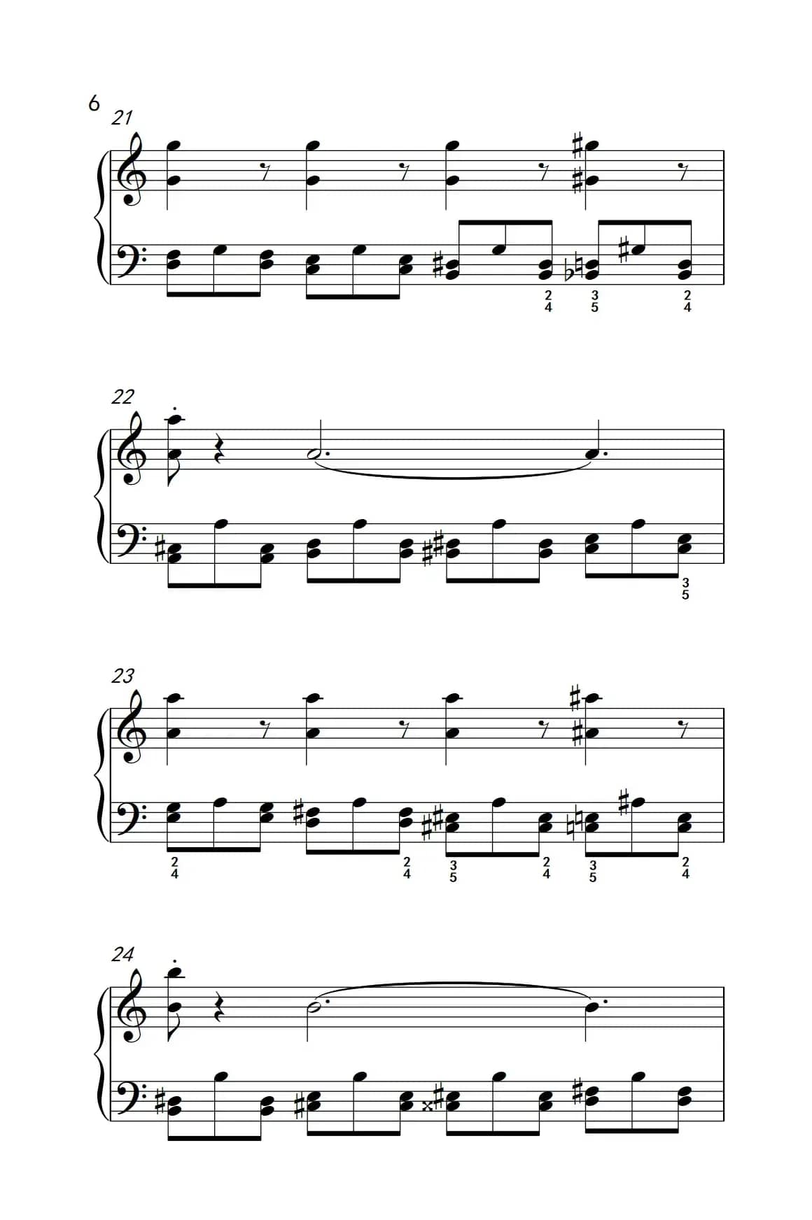 莫什科夫斯基 钢琴练习曲（第八首）