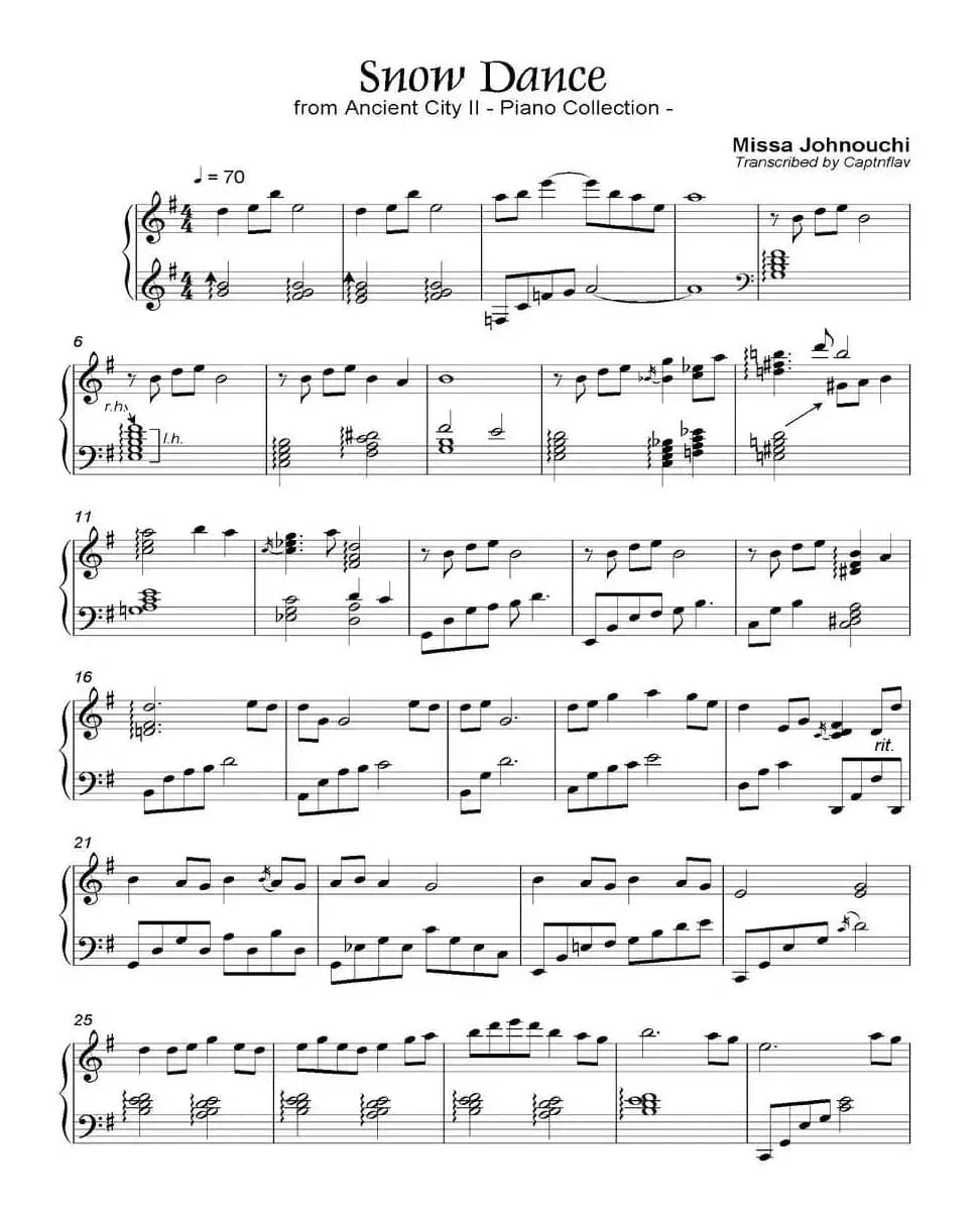 Snow Dance（都 Ancient City II-9）