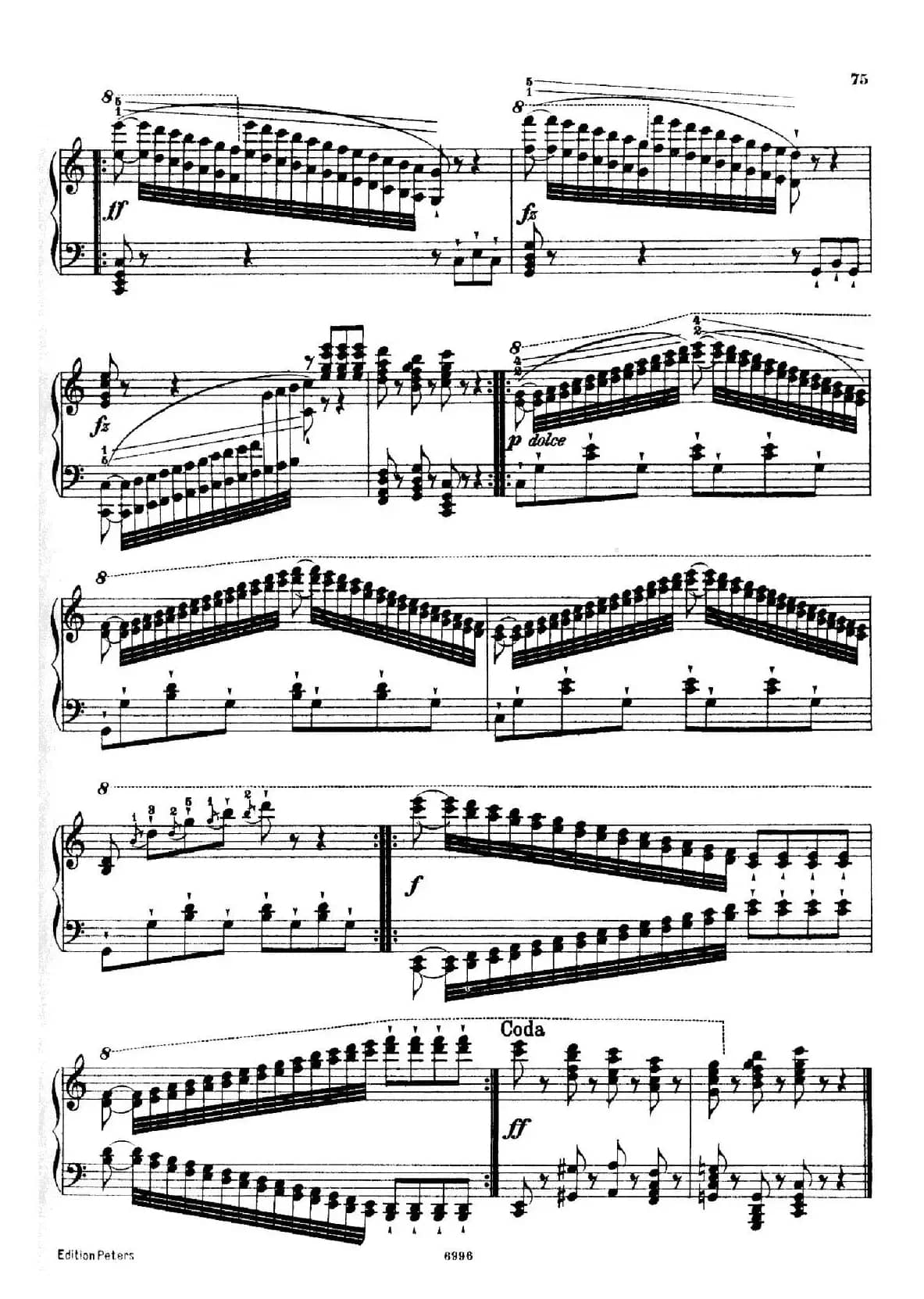 School of the Virtuoso Op.365(60首钢琴高级练习曲·31)