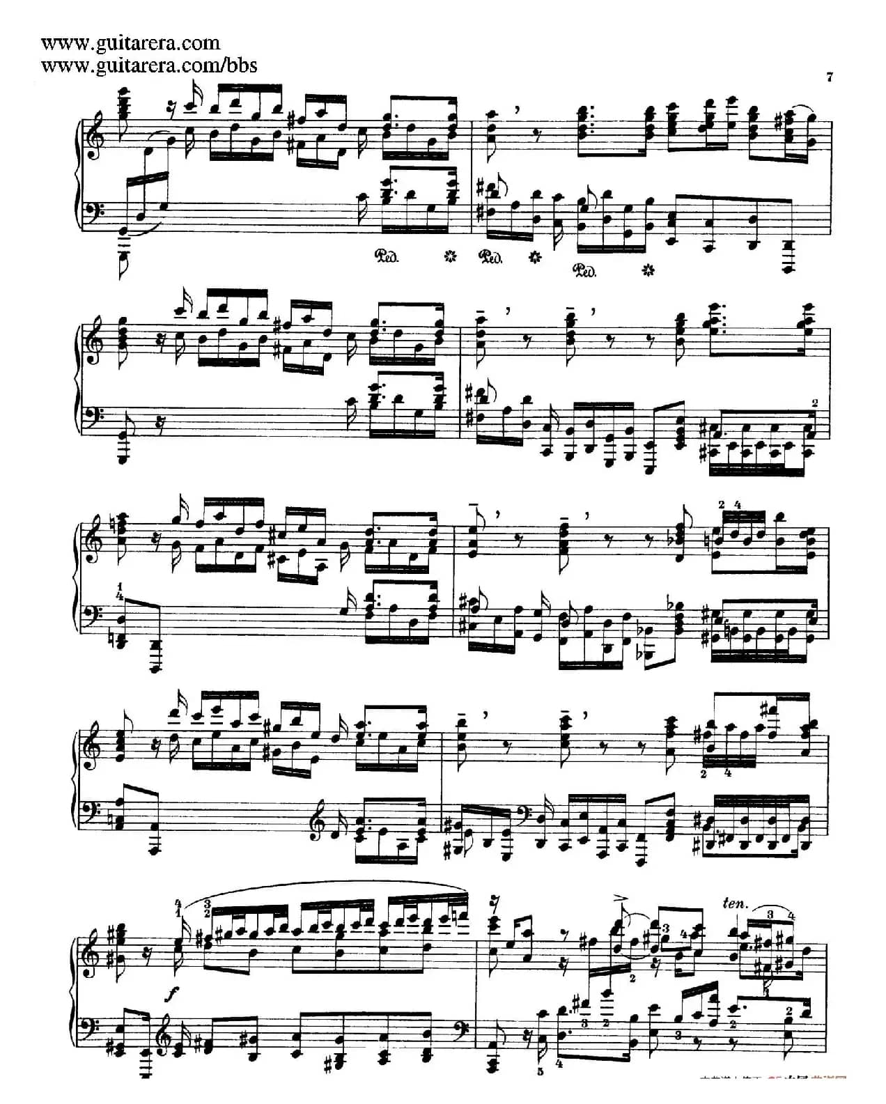 Toccata, Adagio and Fugue in C Major BWV 564 （C大调托卡塔、柔板和赋格）