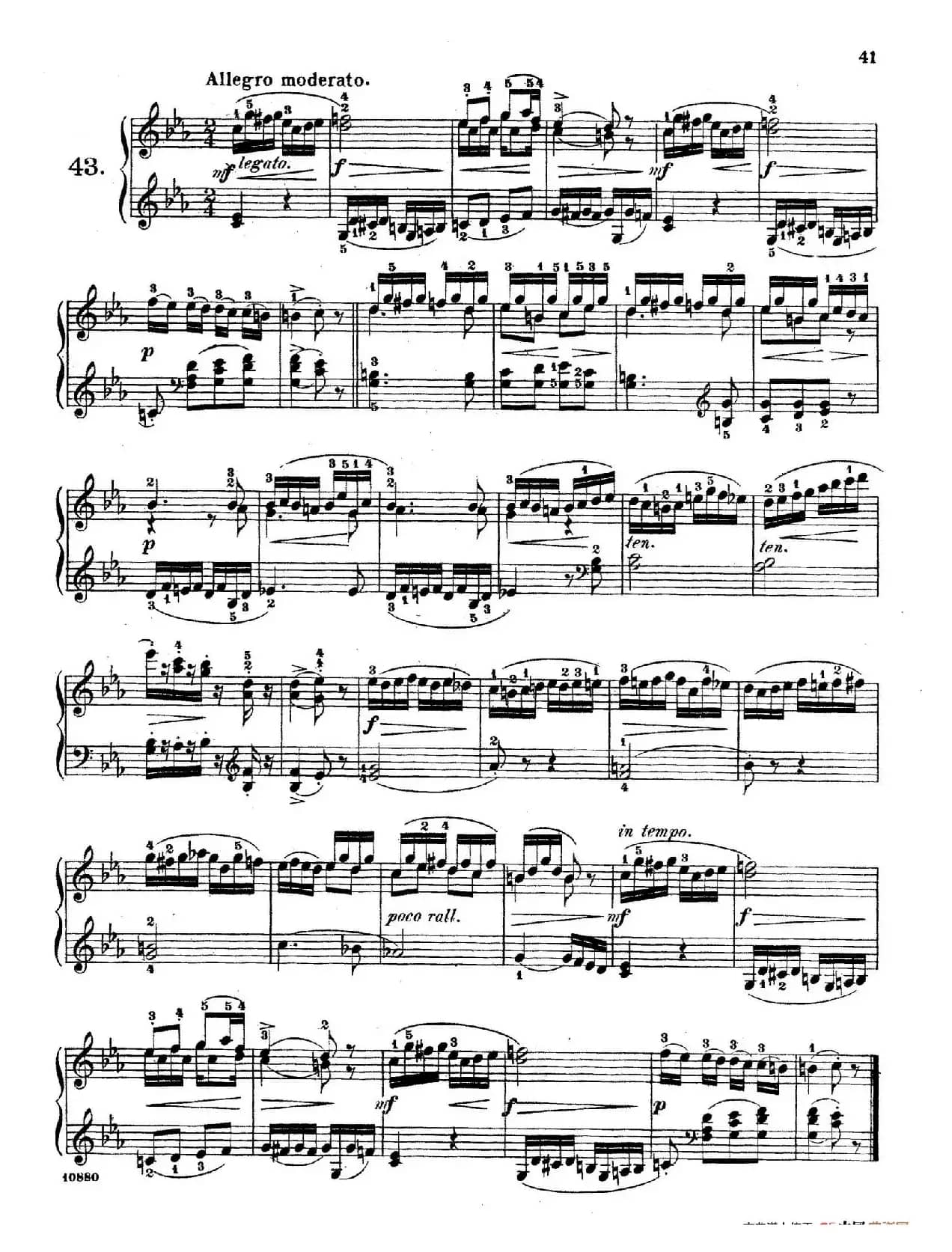 Etudes Enfantines Op.37（儿童钢琴练习曲 第40——45首）