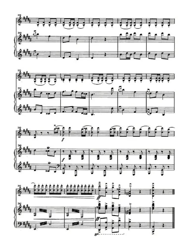 乡土情（小提琴+钢琴伴奏）