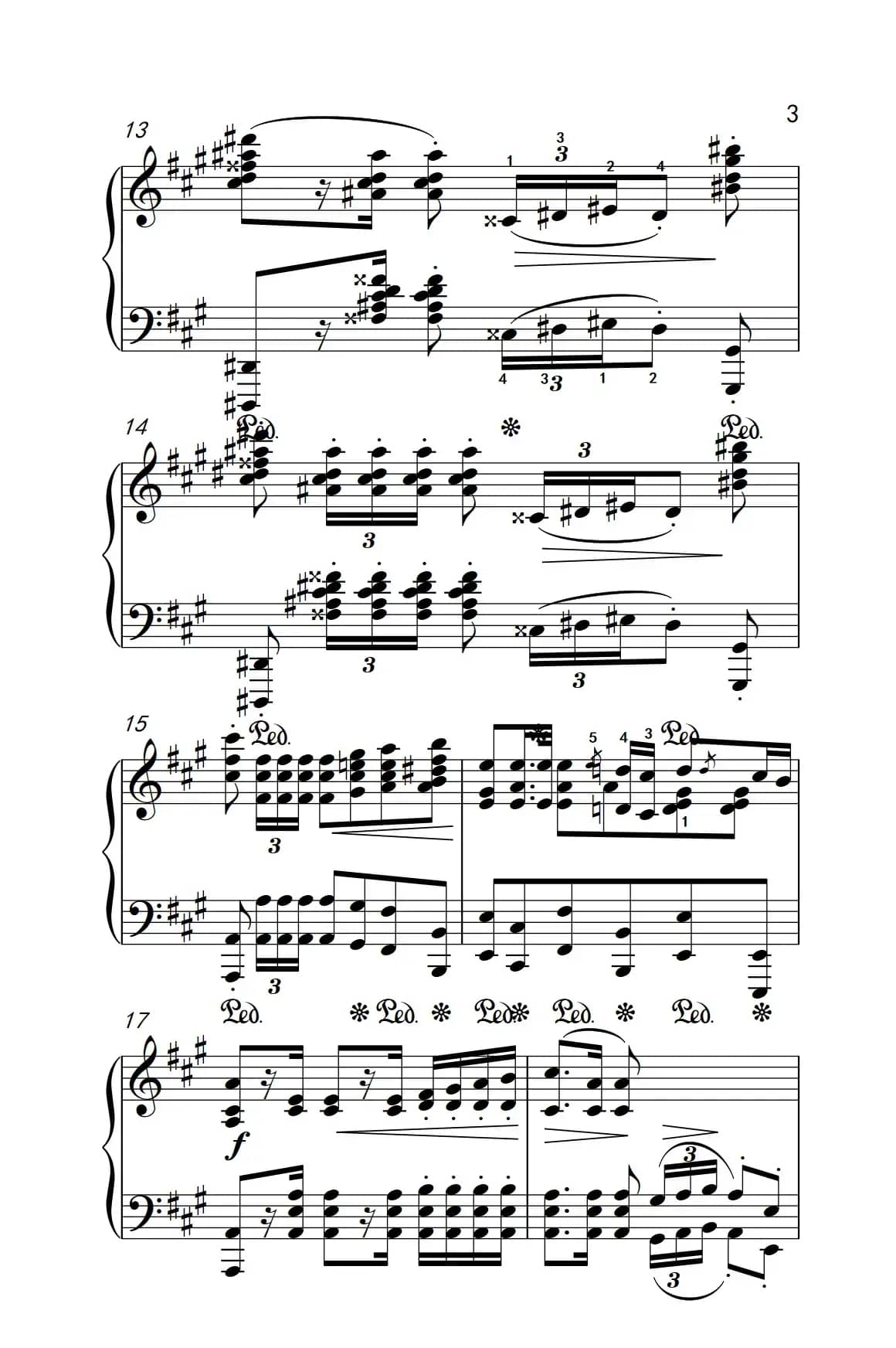 bA大调波兰舞曲