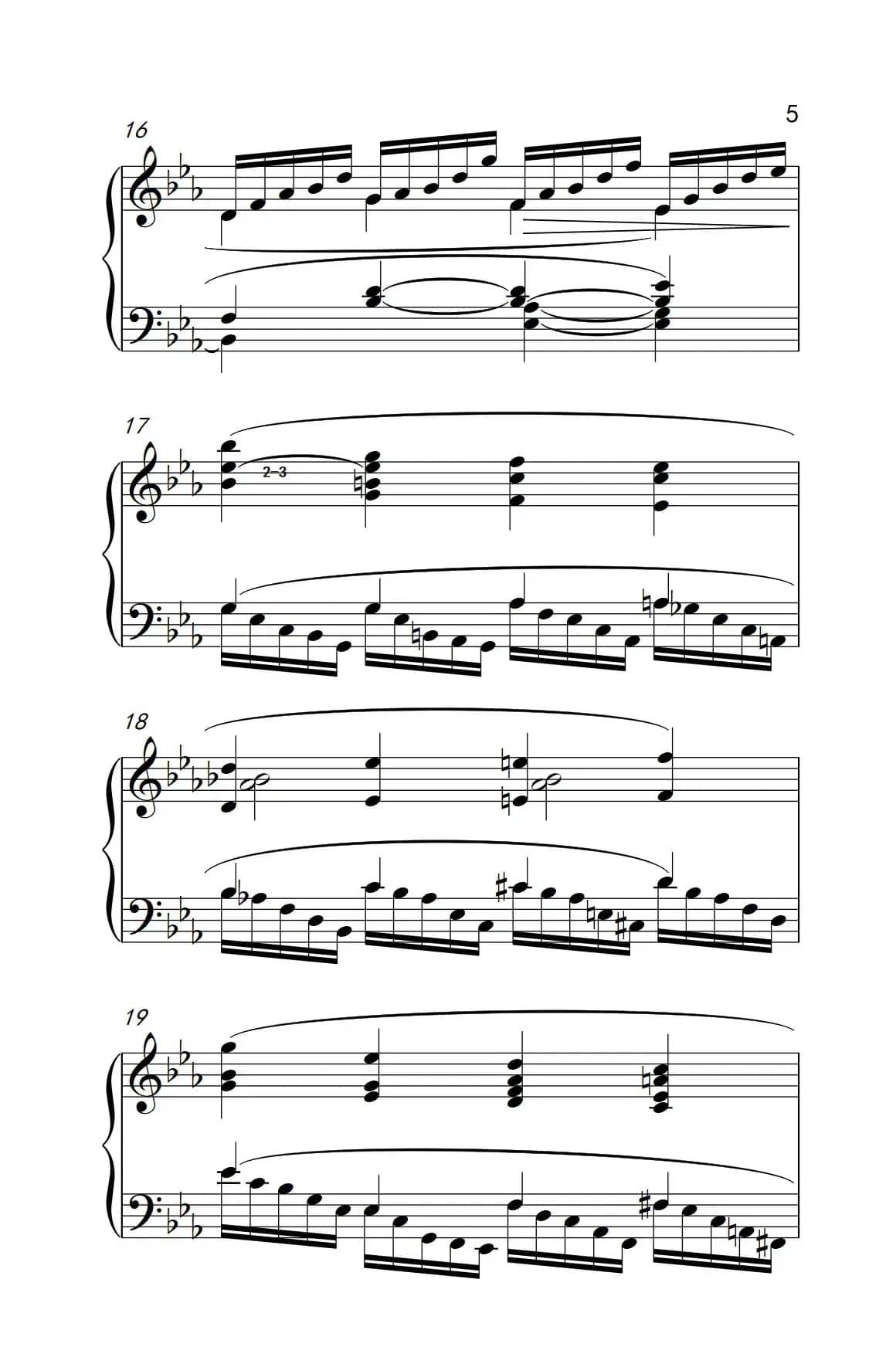 莫什科夫斯基 钢琴练习曲（第十四首）