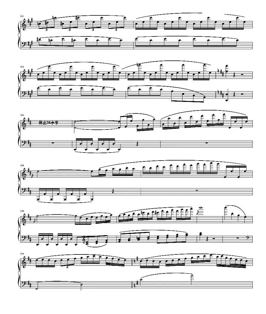 贝多芬钢琴协奏曲Op61第一乐章