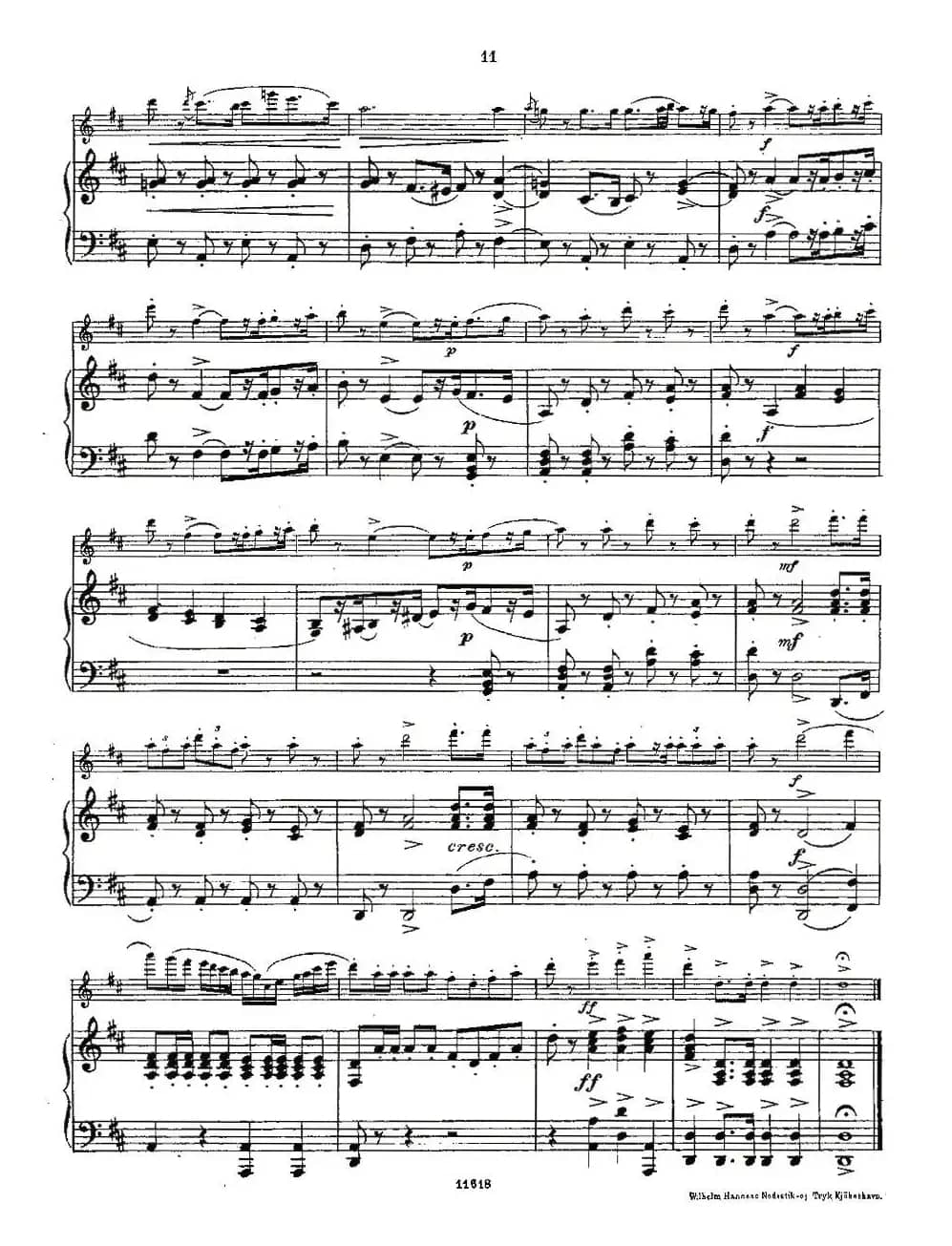 Opern-Transcriptionen.Op.45-3（长笛+钢琴伴奏）