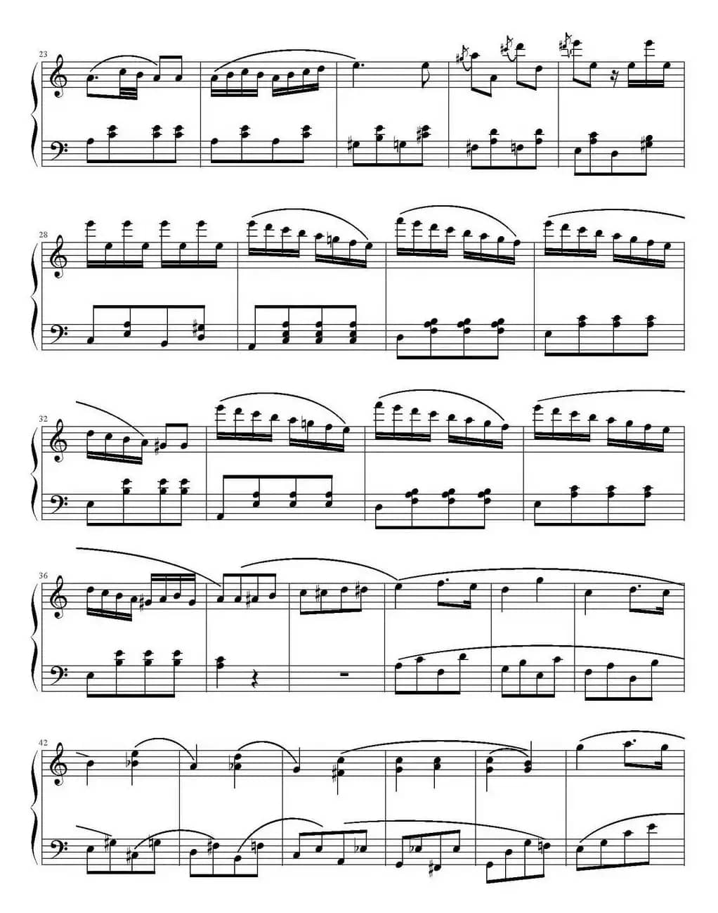 库劳A小调小奏鸣曲Op.88，NO.3