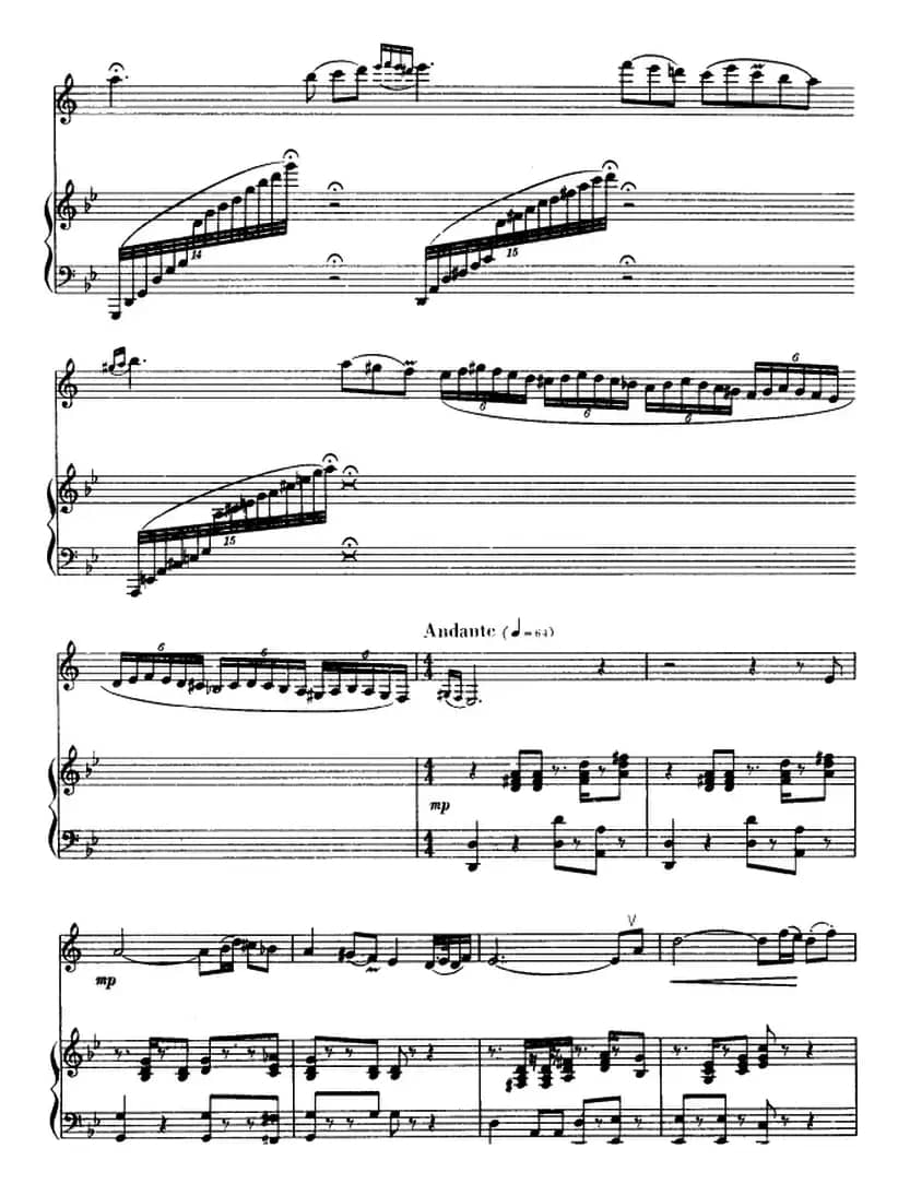 协奏曲“帕米尔之音”第一乐章（单簧管+钢琴伴奏）