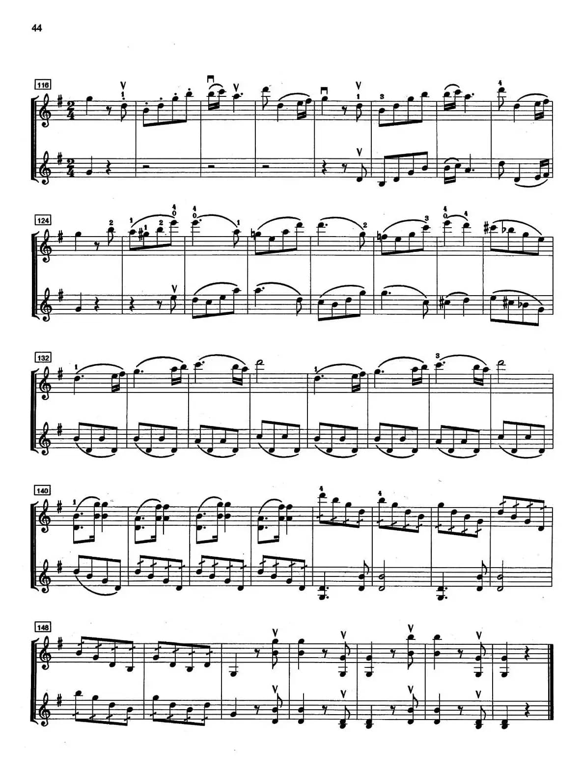 小交响曲（二重奏）