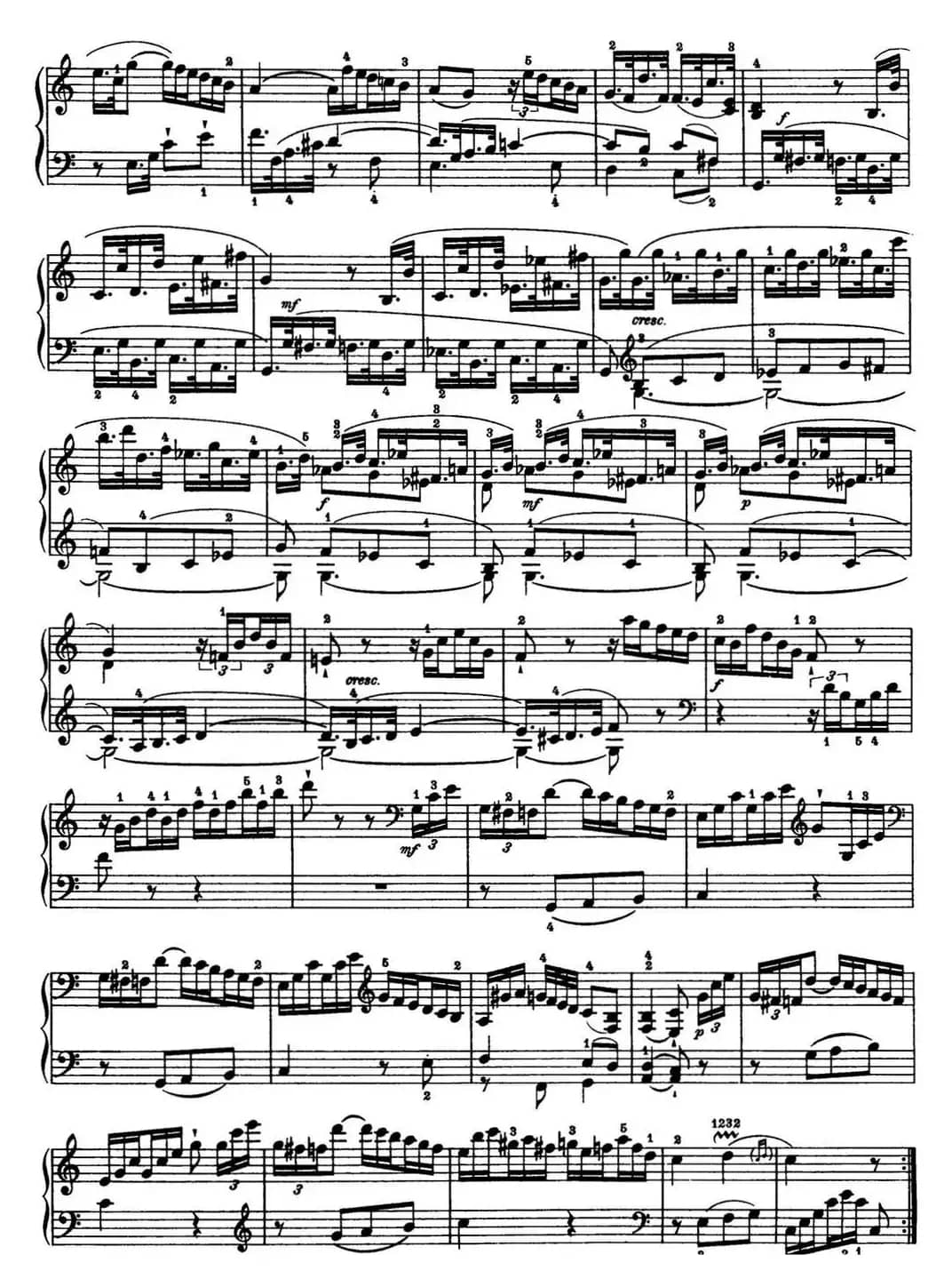 海顿 钢琴奏鸣曲 Hob XVI 21 in C major