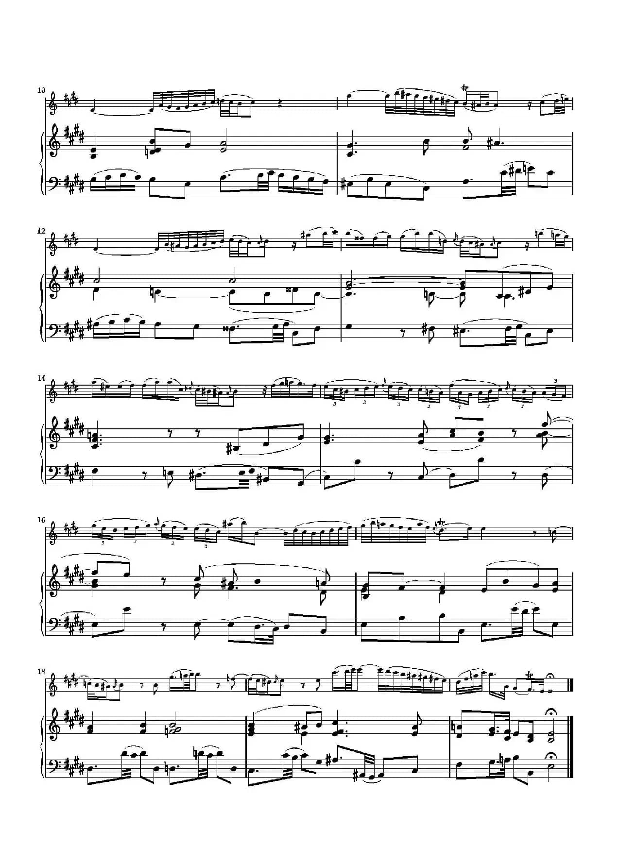 Adagio Ma Non Tanto（BWV1035 ）