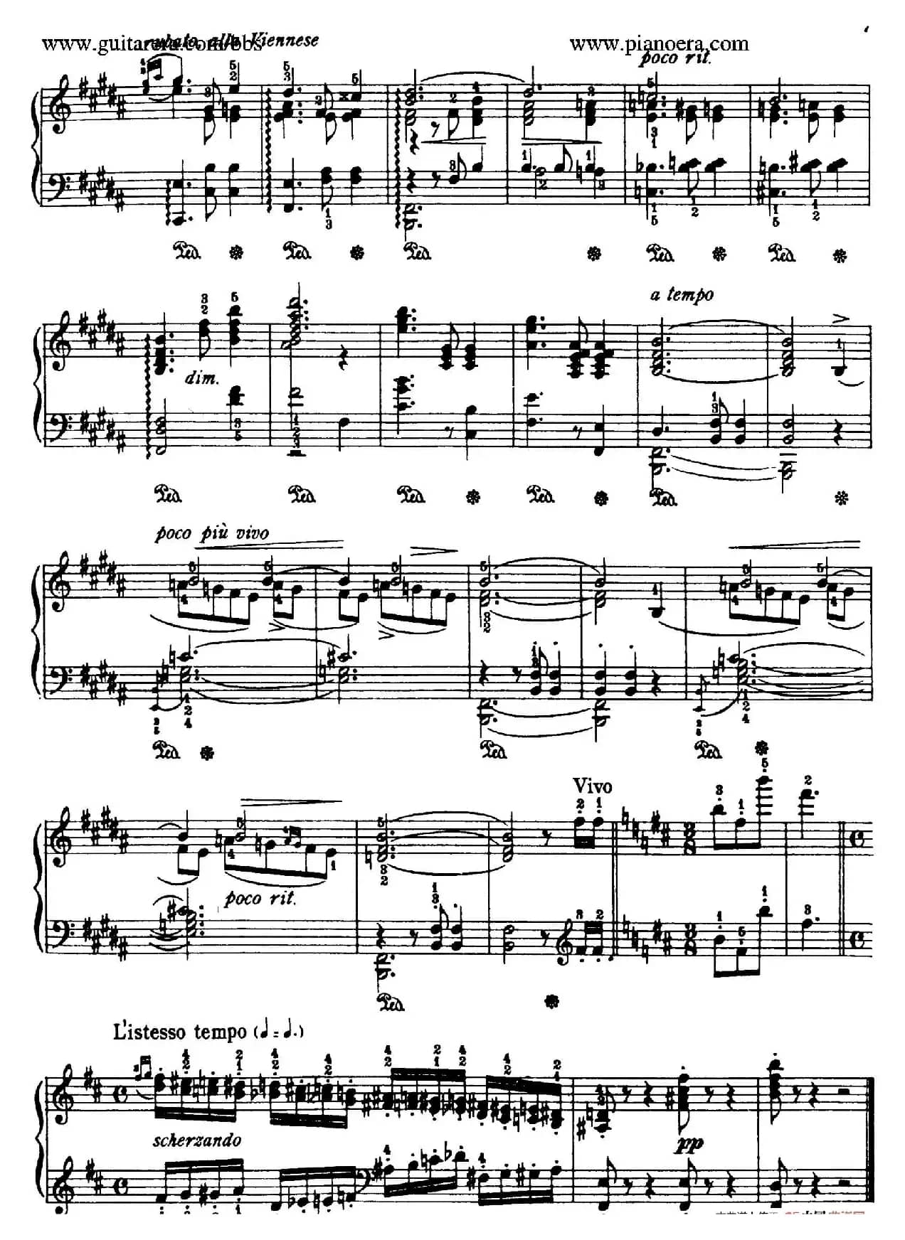 Caprice Viennois Op.2（维也纳随想曲）