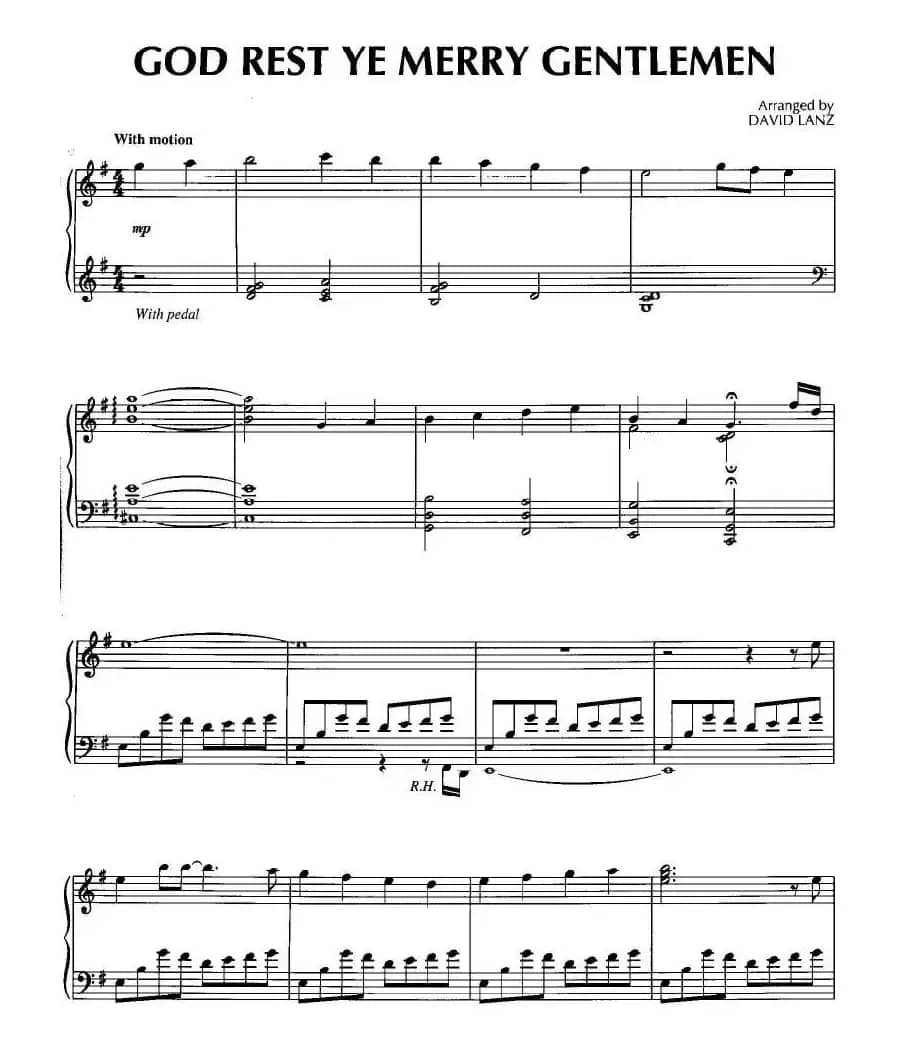 God Rest Ye Merry Gentlemen