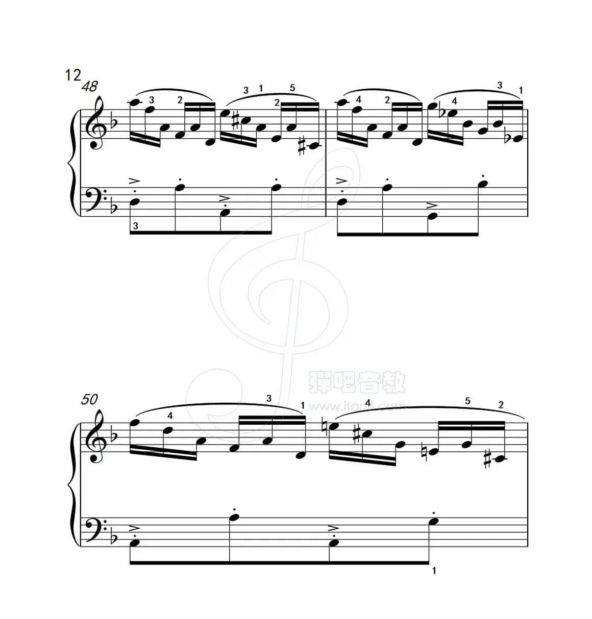 练习曲 18（克拉莫钢琴练习曲60首）