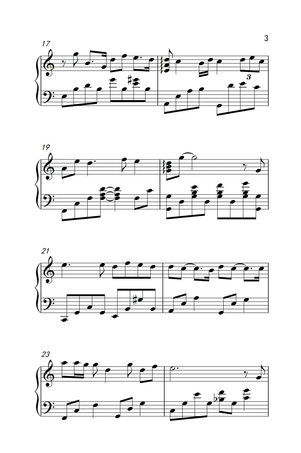 一次幸福的机会（《弹吧音教》制谱）