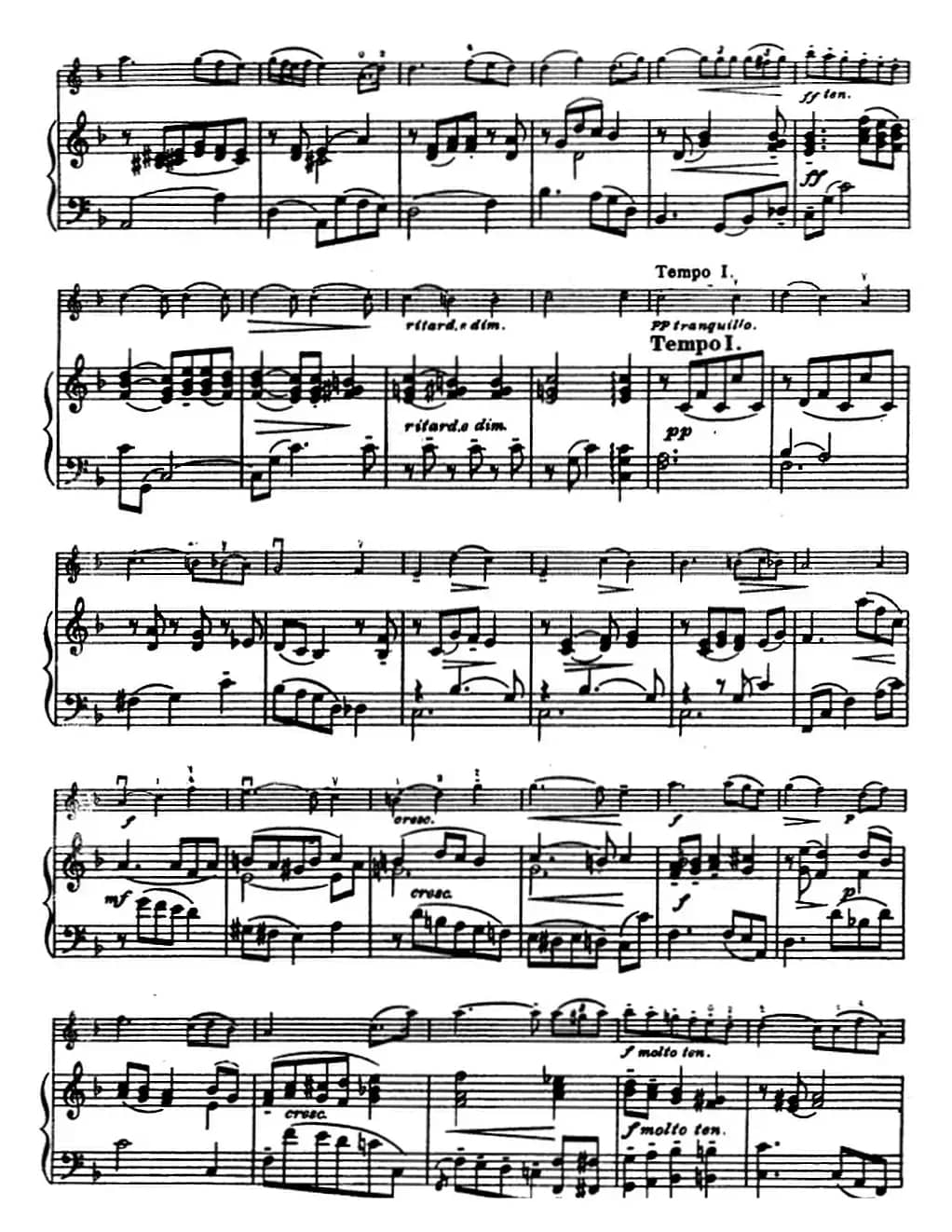 塞茨初级小提琴协奏曲Op.22（D大调学生协奏曲）