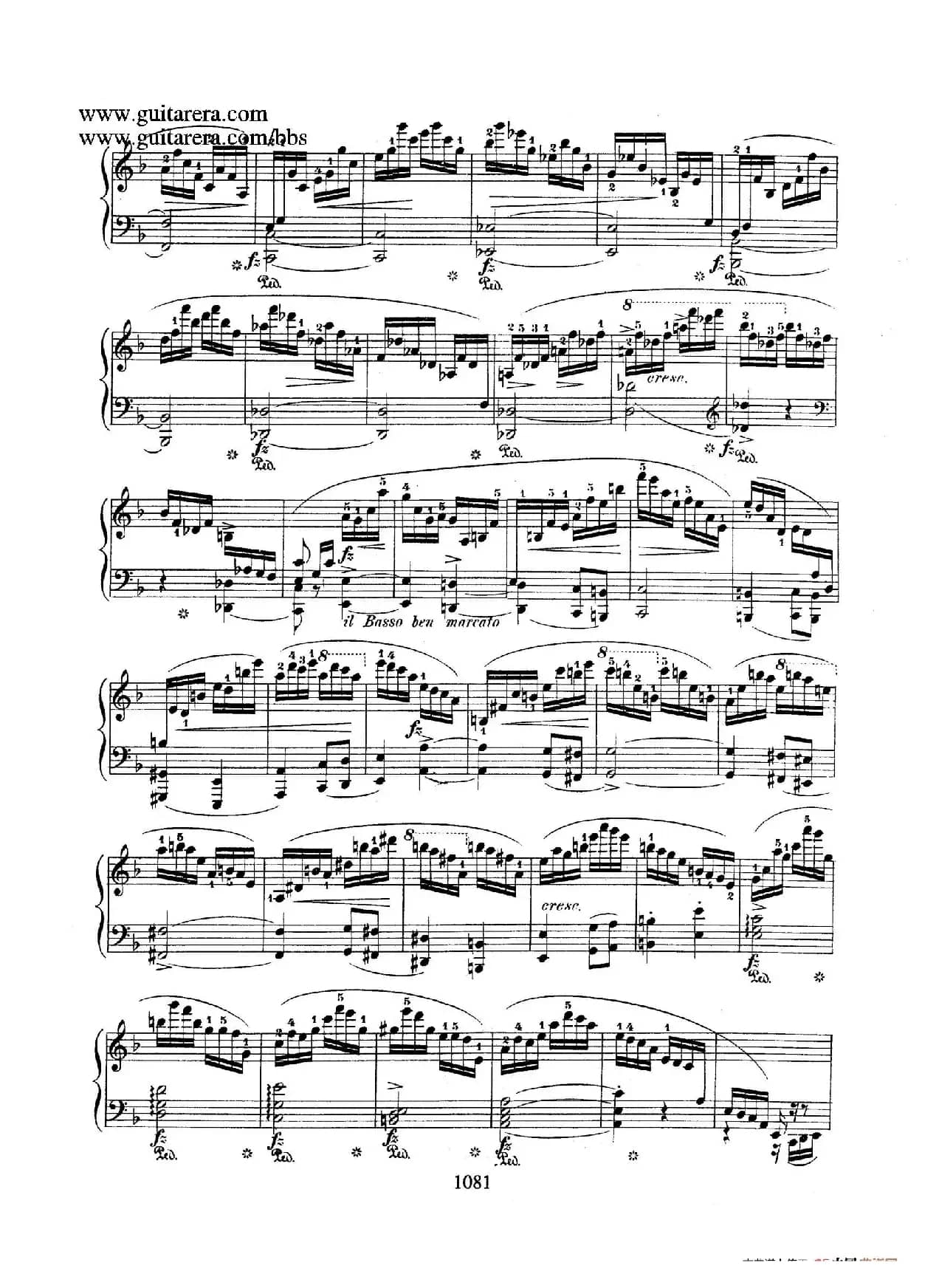 Krakowiak Grand Rondo de Concert Op.14 （克拉科维克音乐会用大回旋曲·钢琴独奏版）