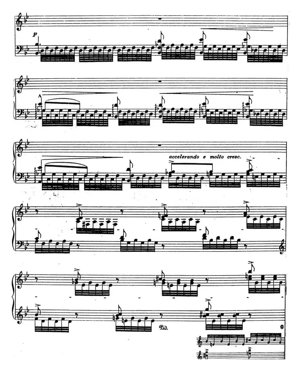 6首帕格尼尼大练习曲（Tremolo Etude Nr.1）