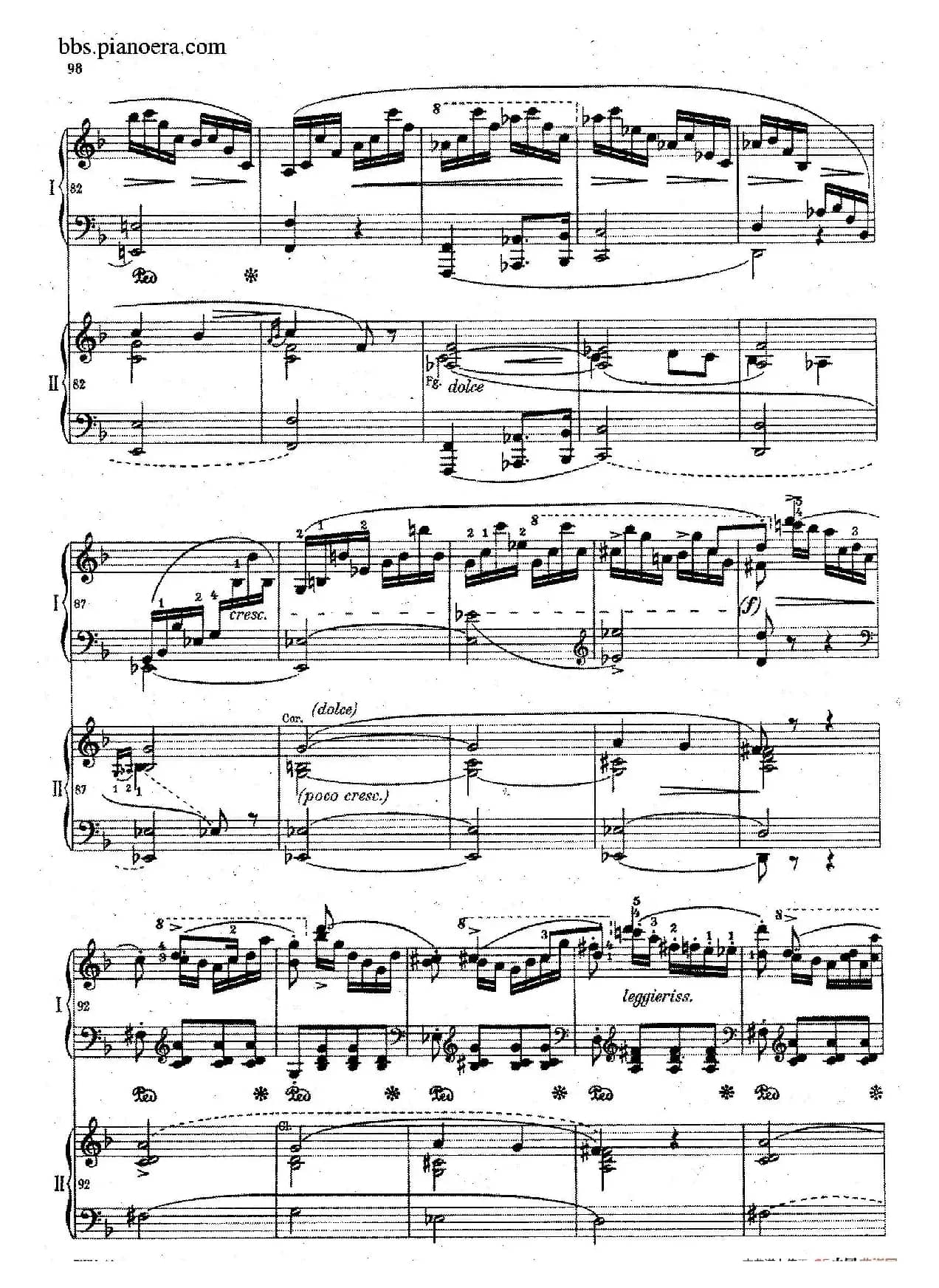 Krakowiak Grand Rondo de Concert Op.14(克拉科维克音乐会用大回旋曲·双钢琴版)