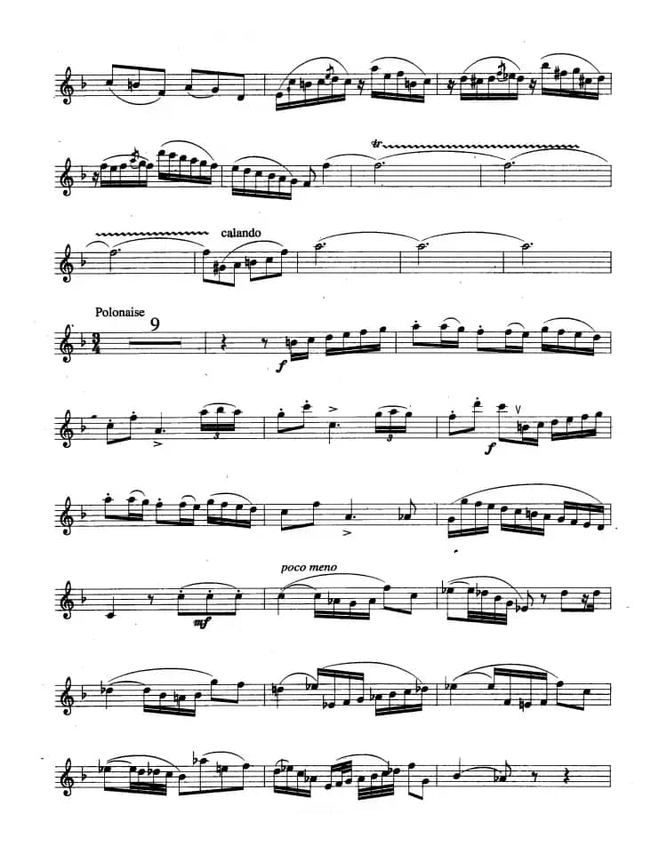 单簧管考级教材·第五级