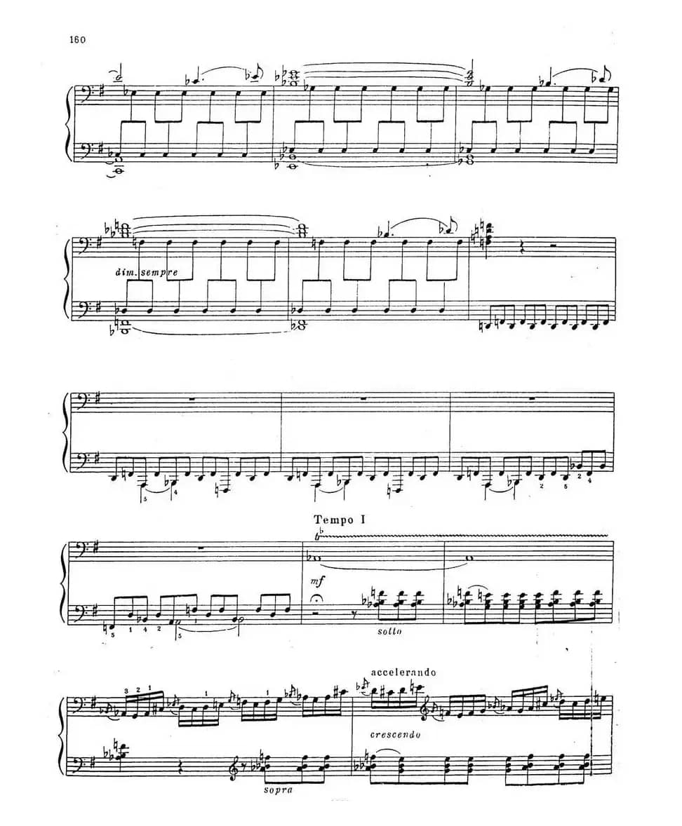 G大调第四钢琴协奏曲 Op·58（第一乐章）