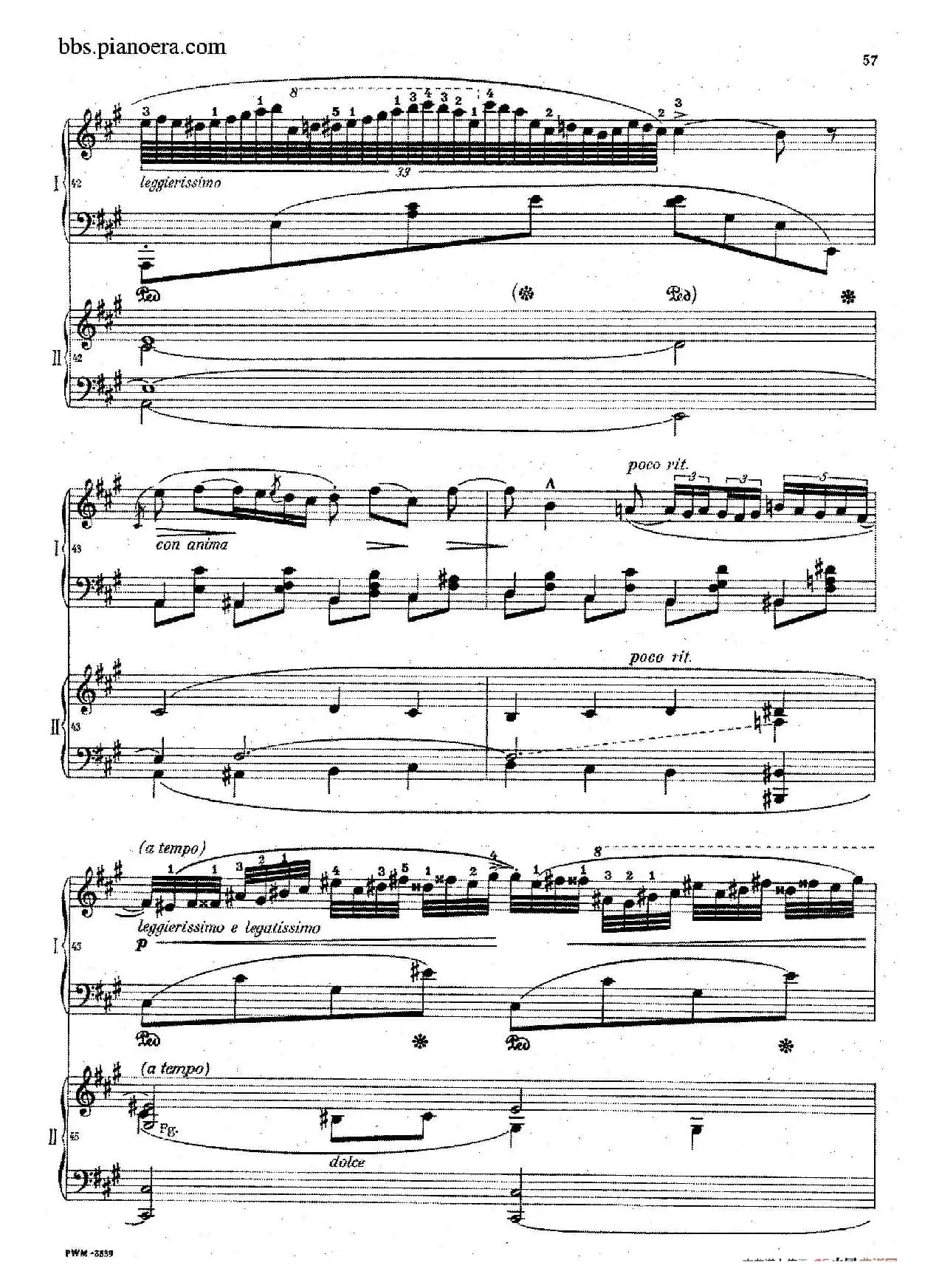 Grand Fantasy on Polish Airs Op.13（华丽的波兰民歌幻想曲·双钢琴版）