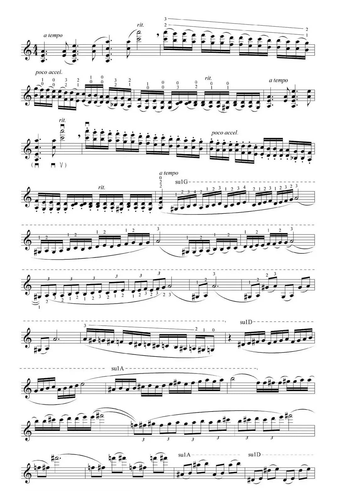 天府传奇（小提琴无伴奏独奏曲）