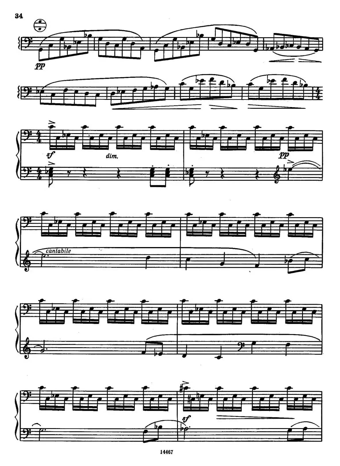 Sonate No.3（奏鸣曲三号）（第四乐章）