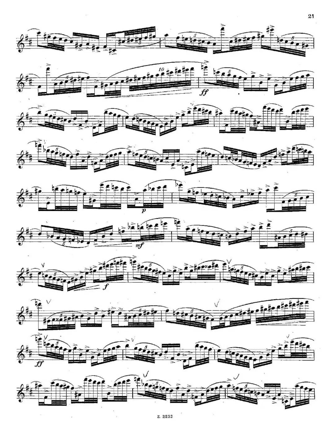 Schule der Virtuosität. Op. 60（5）