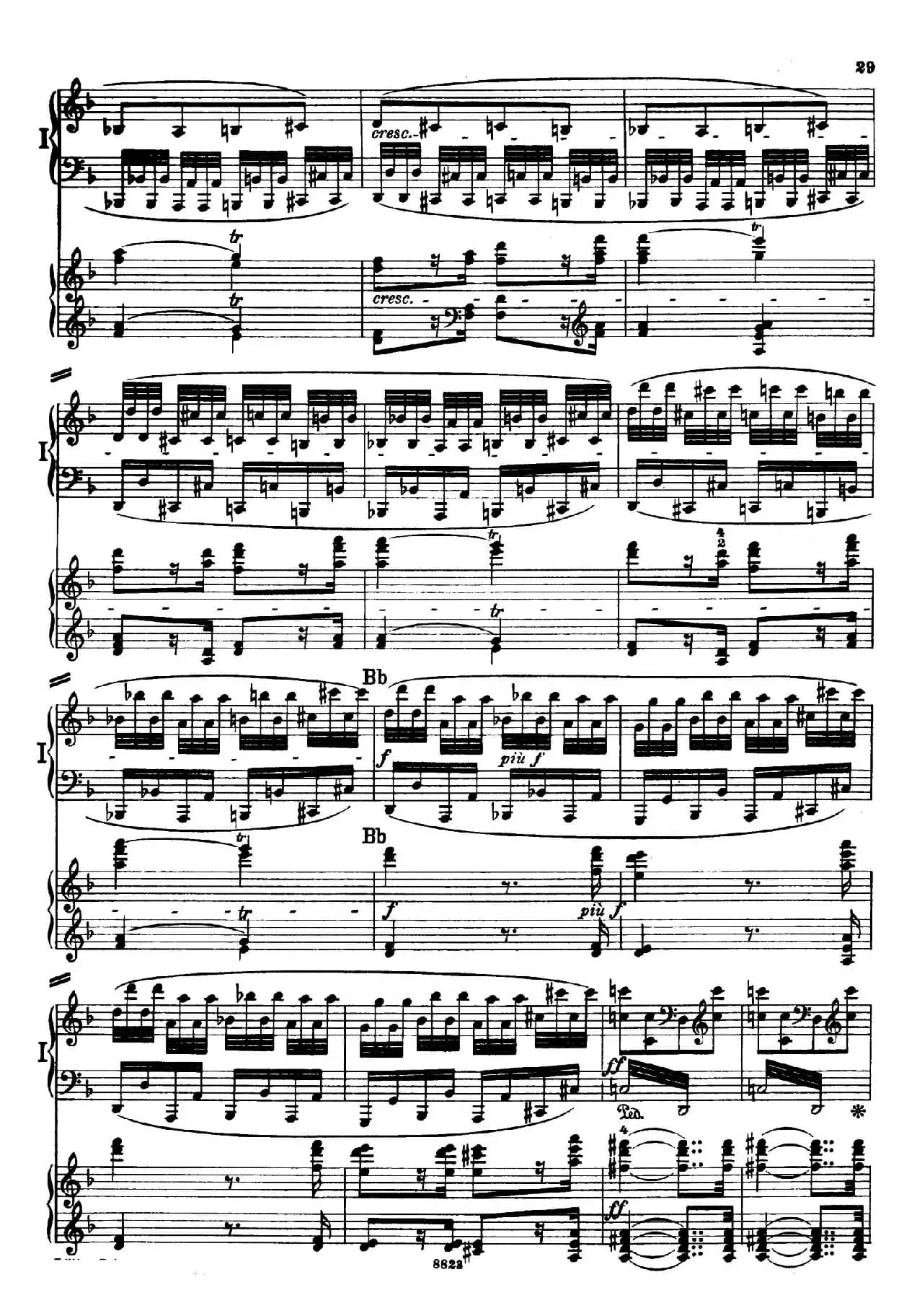 d小调第九交响曲 Op.125(双钢琴P23——32)