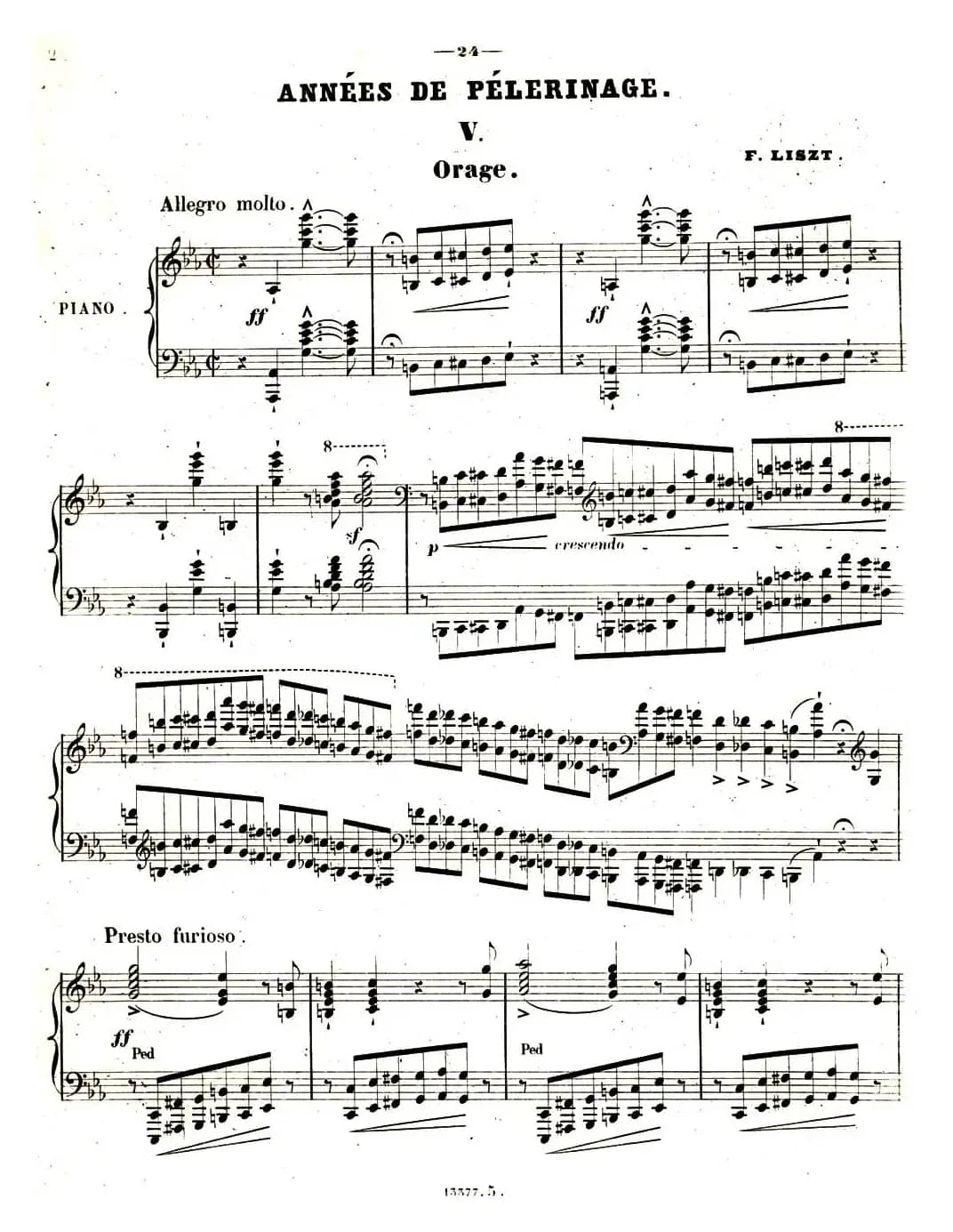 旅行岁月（第一集）瑞士游记（ 5.暴风雨 Orage ）